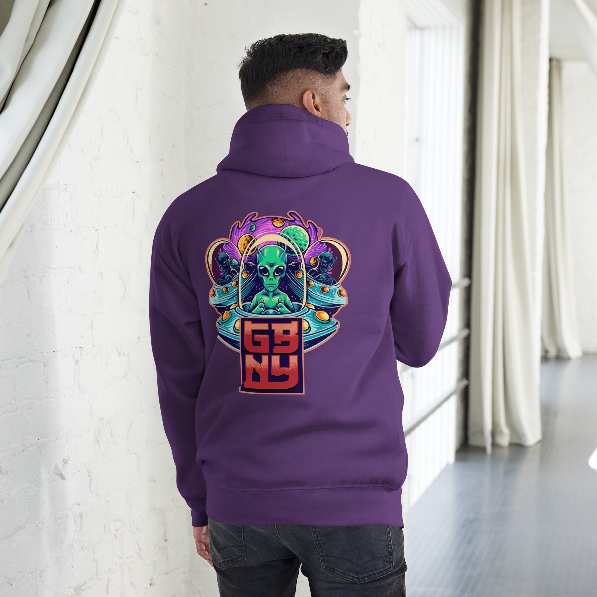 GBNY Purple / S GBNY "Alien World" Hoodie - Men's 4353579_13911