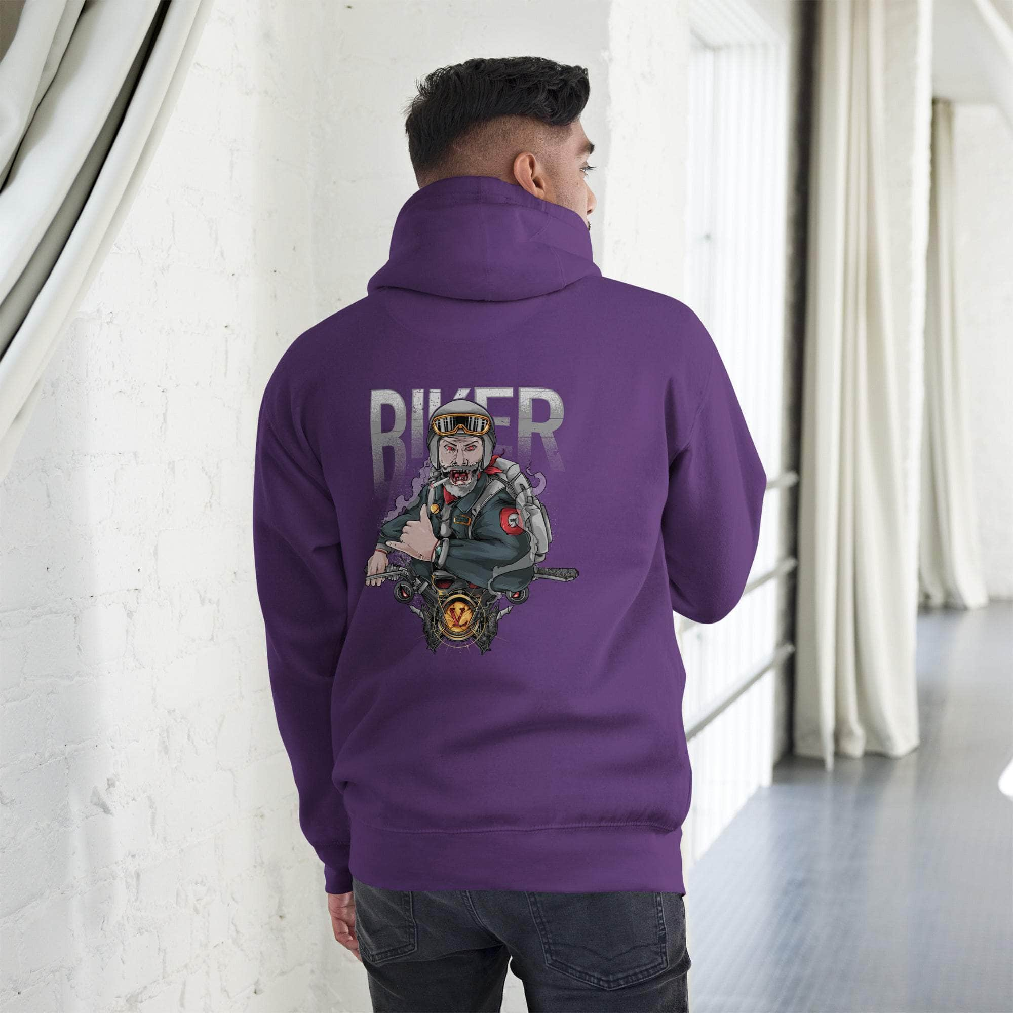 GBNY Purple / S Vamp Life x GBNY Biker Hoodie - Men's 7875570_13911