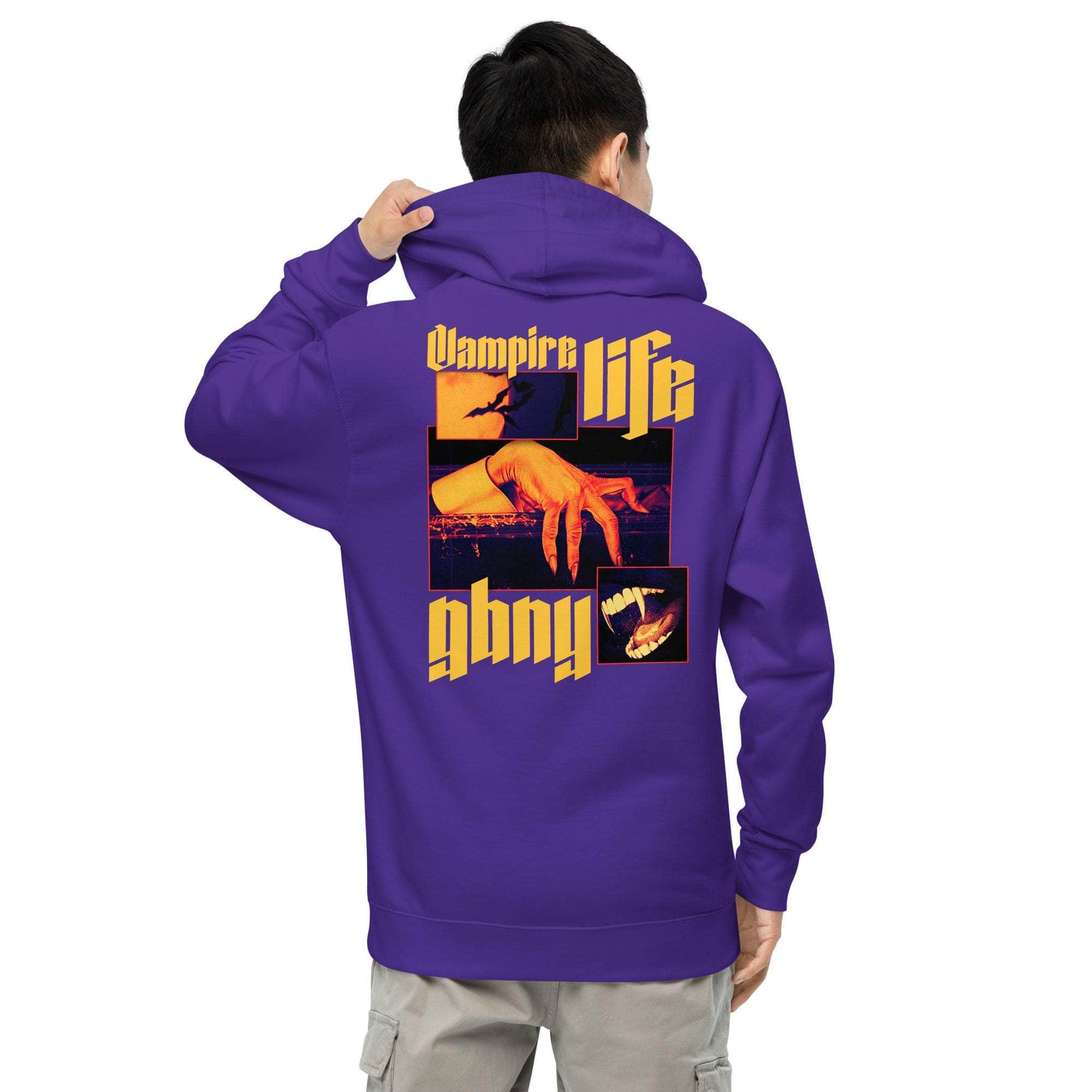 GBNY Purple / S Vamp Life X GBNY "Hiding Vamp" Hoodie - Men's 9684302_16779