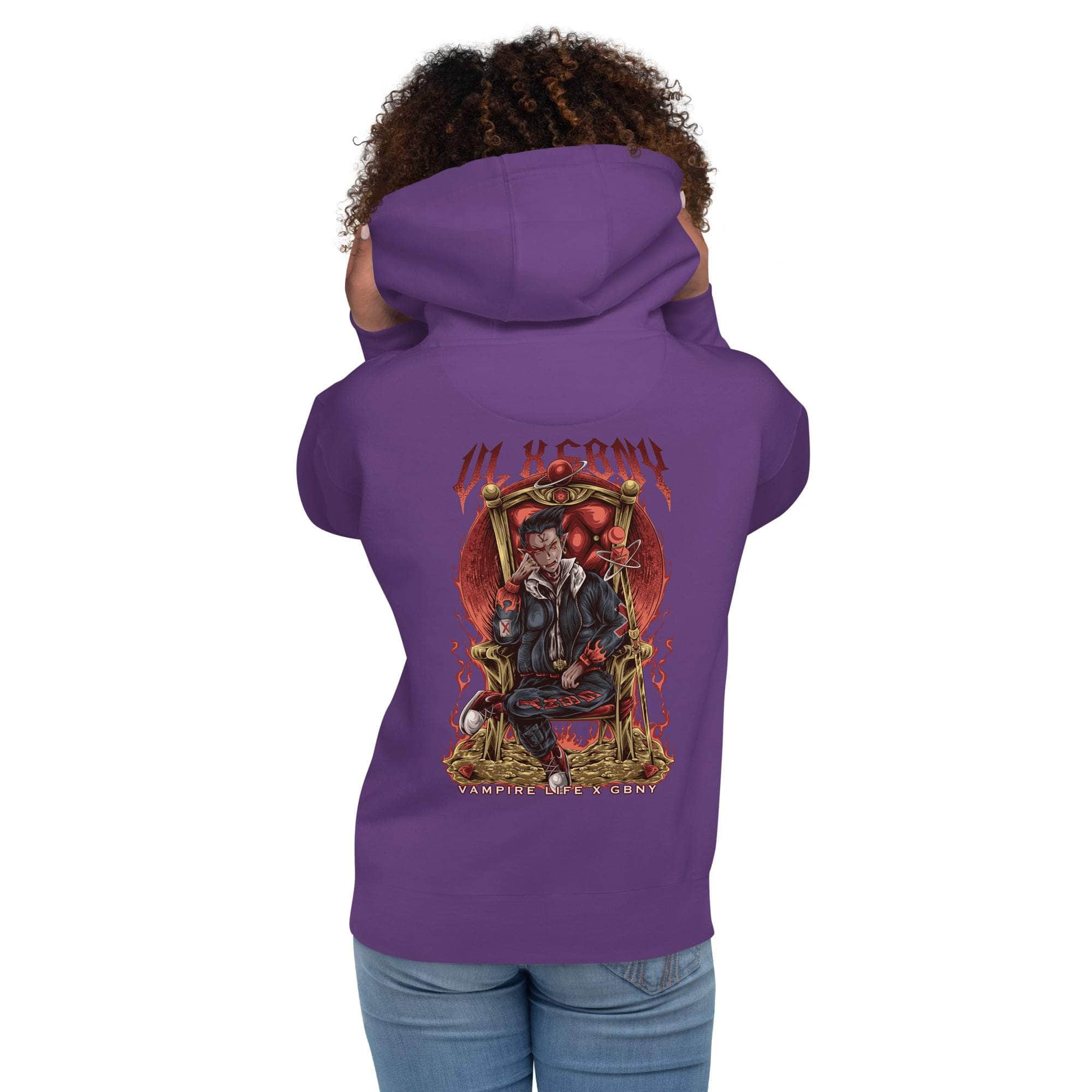 GBNY Purple / S Vamp Life x GBNY Red Fire Unisex Hoodie 3470411_13911