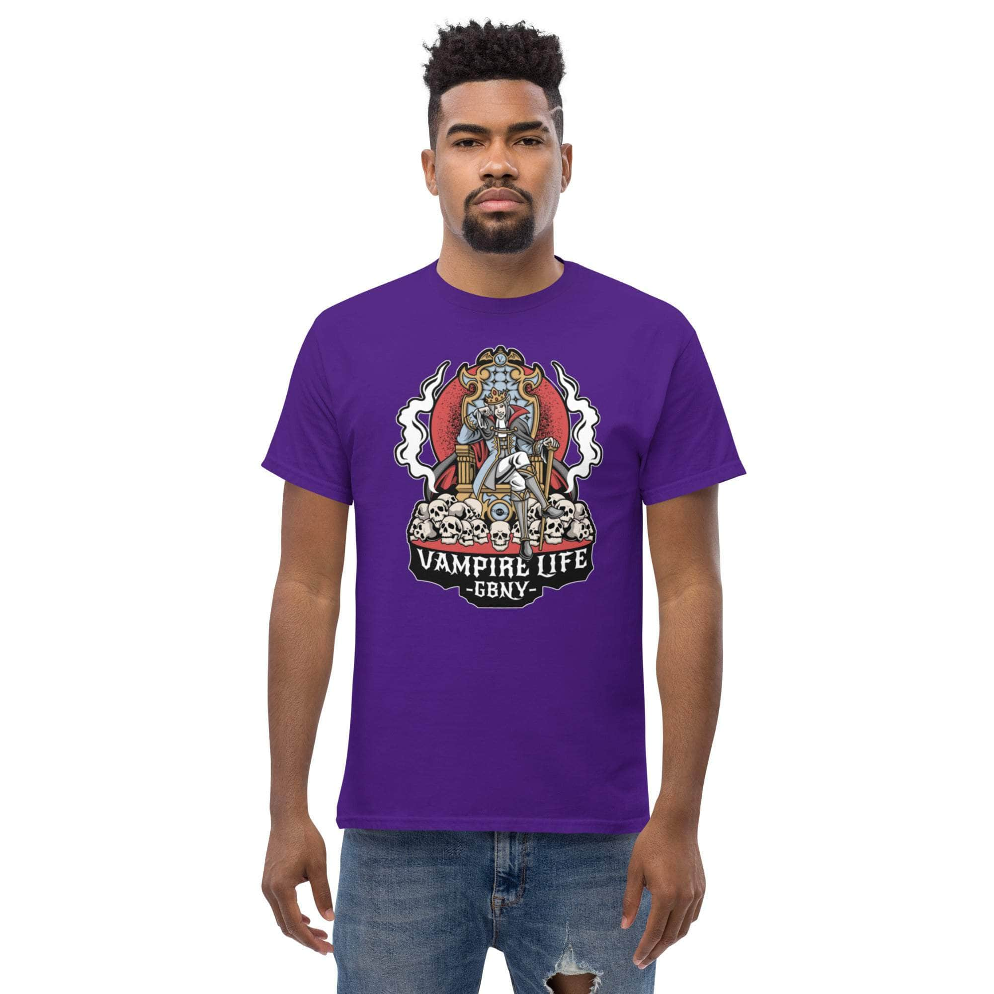 GBNY Purple / S Vamp Life x GBNY Scary Skulls Tee - Men's 8200006_15873