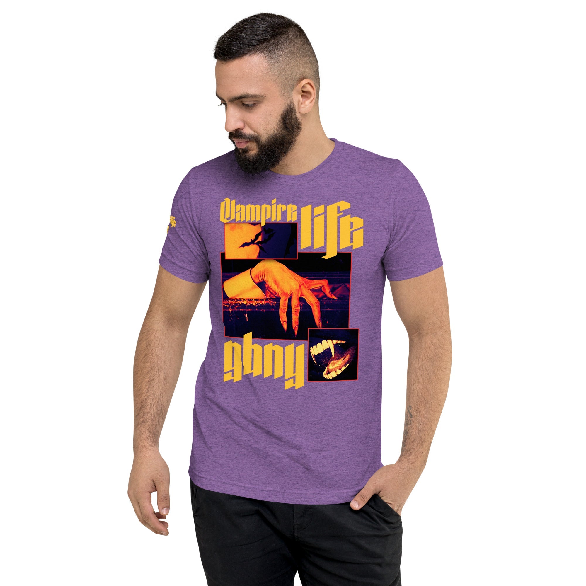 GBNY Purple Triblend / XS Vamp Life X GBNY "Hiding Vamp" T-shirt - Men's 1736534_6568