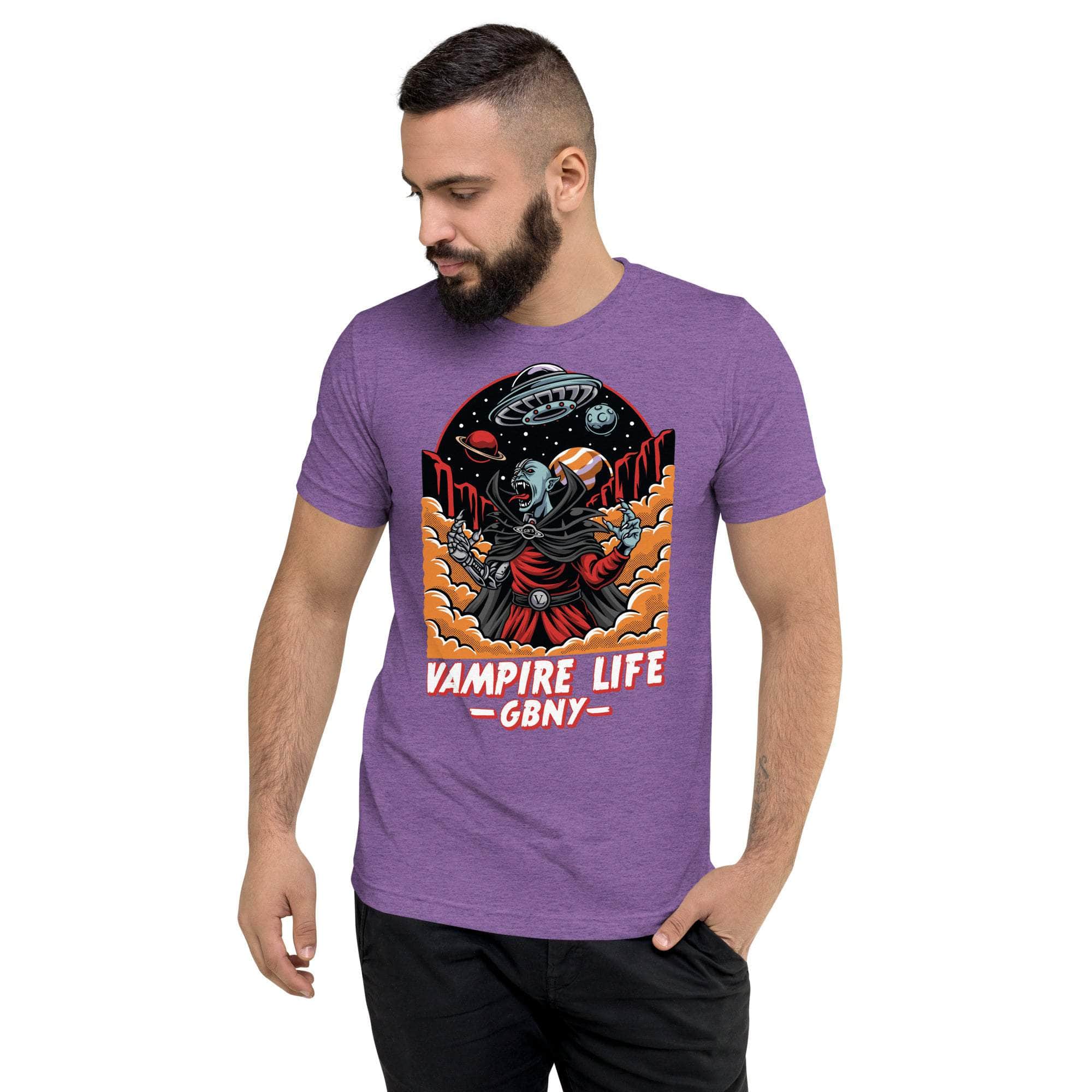 GBNY Purple Triblend / XS Vamp Life X GBNY "Space Vampire" T-shirt - Men's 3872353_6568