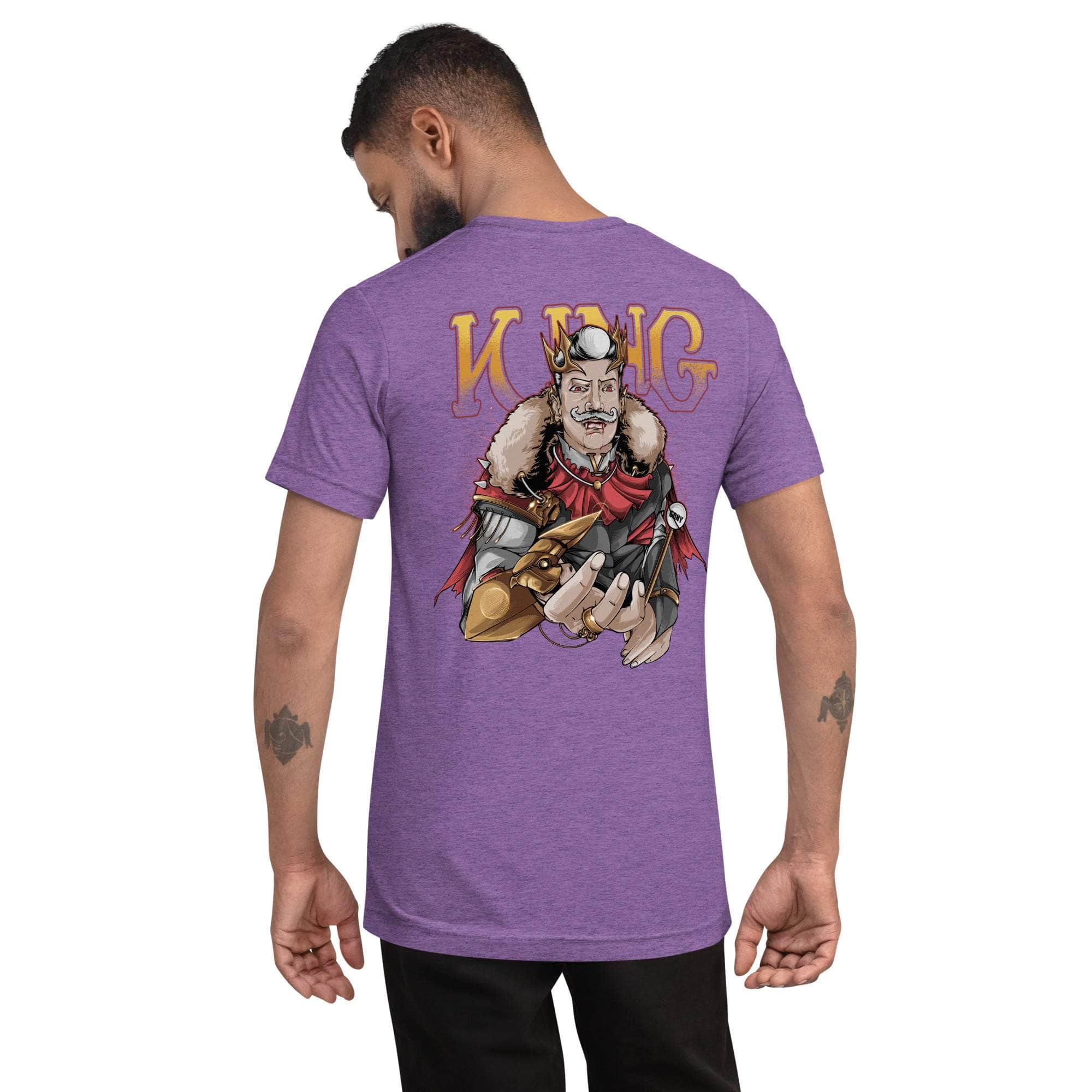 GBNY Purple Triblend / XS Vamp Life X GBNY "Vamp King" T-shirt - Men's 8741511_6568