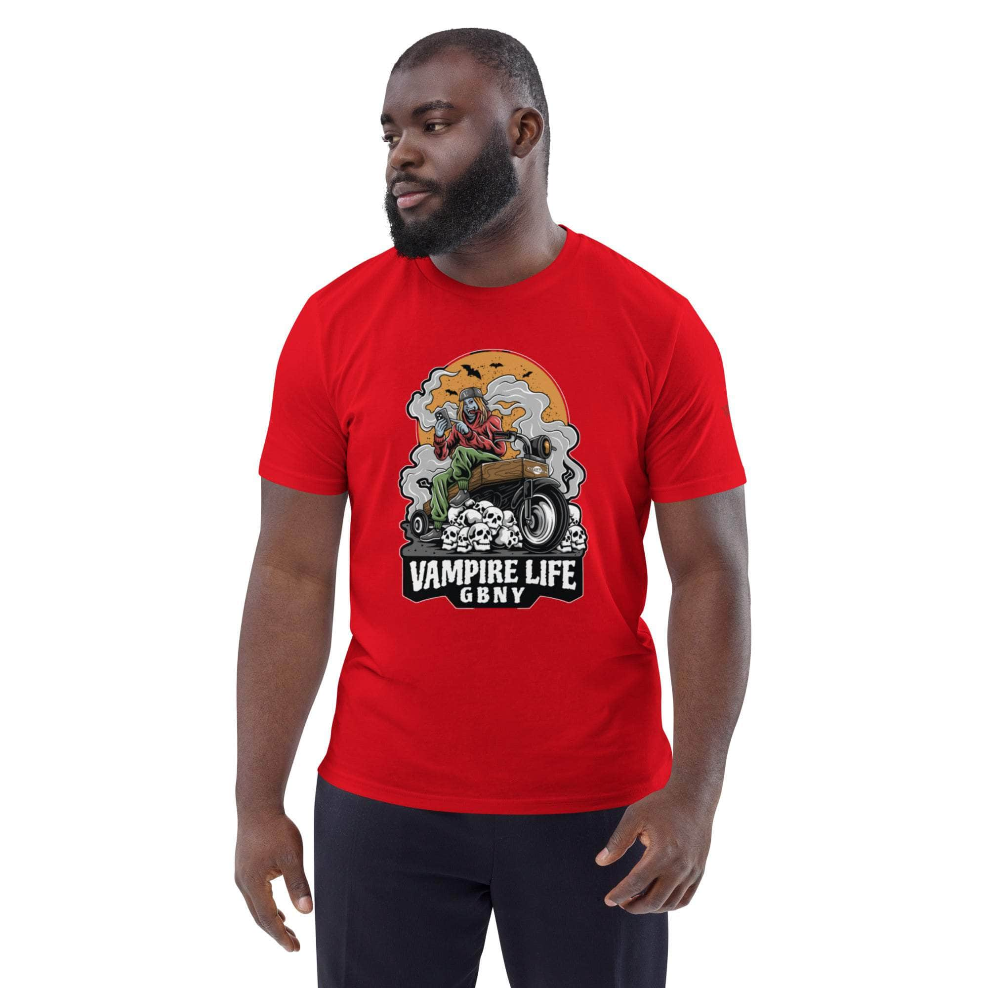 GBNY Red / S Vamp Life x GBNY Skull Smoky Rider Tee - Men's 9983194_11874