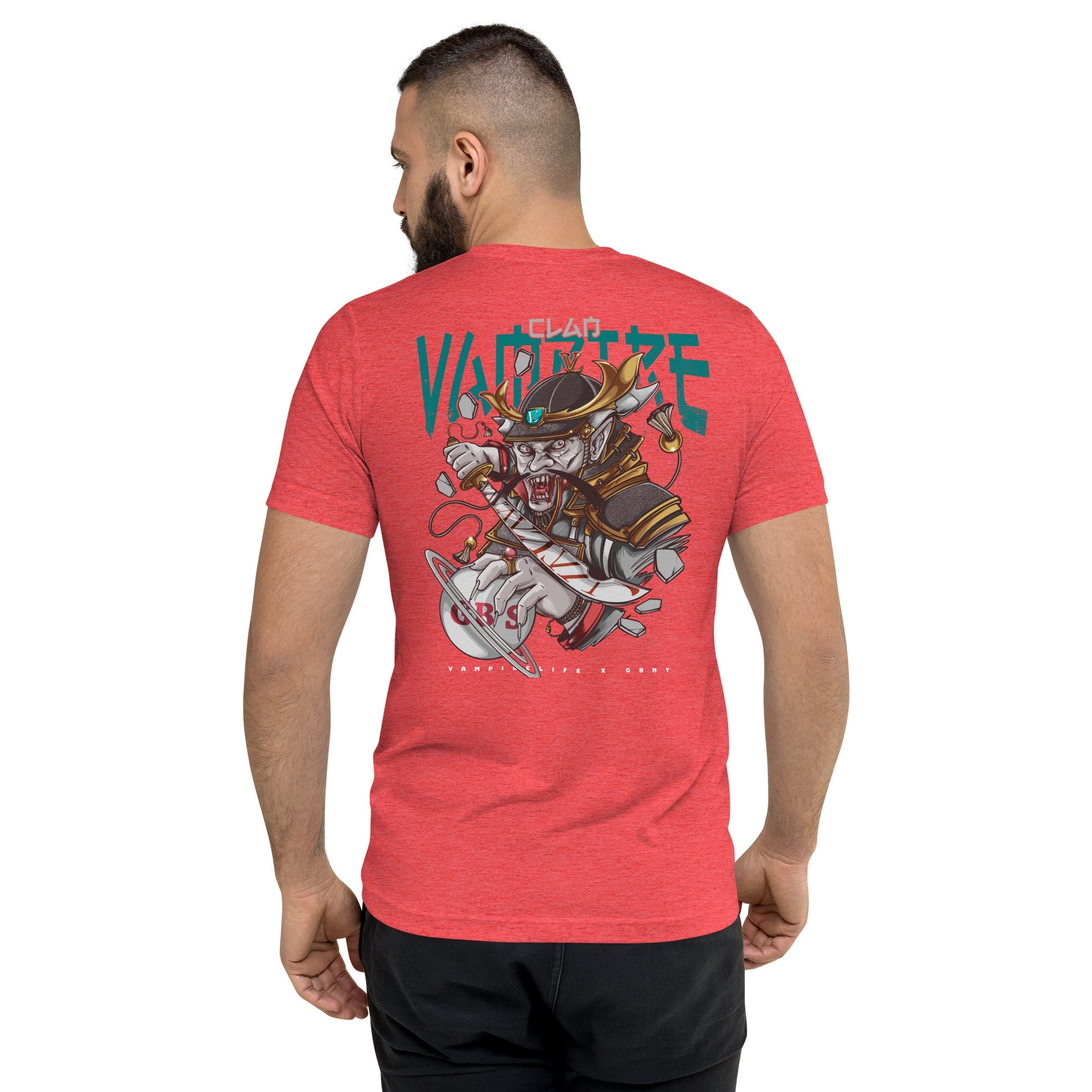 GBNY Red Triblend / XS Vamp Life x GBNY "Clay Pirate" T-shirt - Men's 2840080_6576