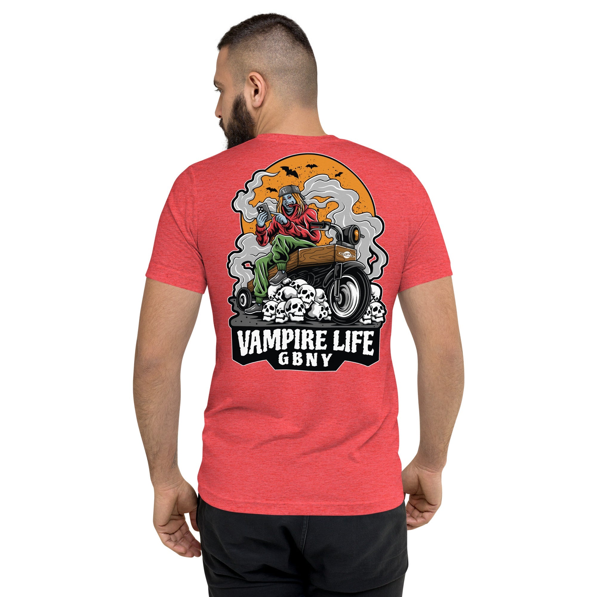 GBNY Red Triblend / XS Vamp Life X GBNY "Modern Vamp" T-shirt - Men's 2356386_6576