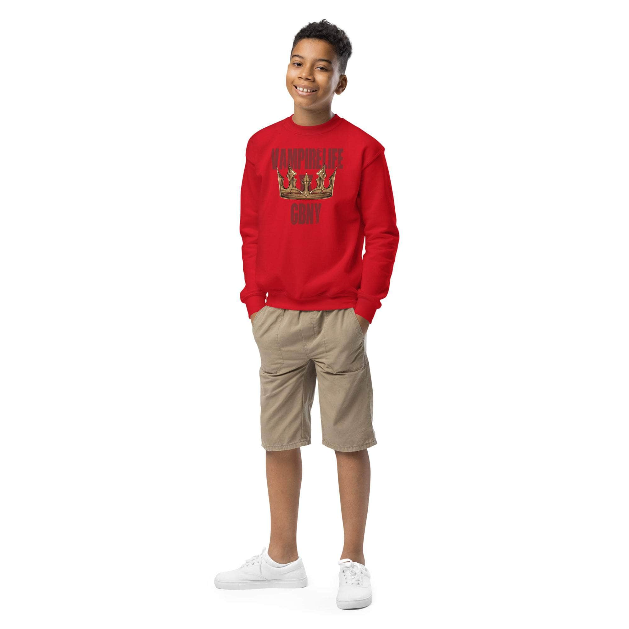 GBNY Red / XS Vamp Life x GBNY Land To Empire Sweatshirt - Kid's 2895821_16819