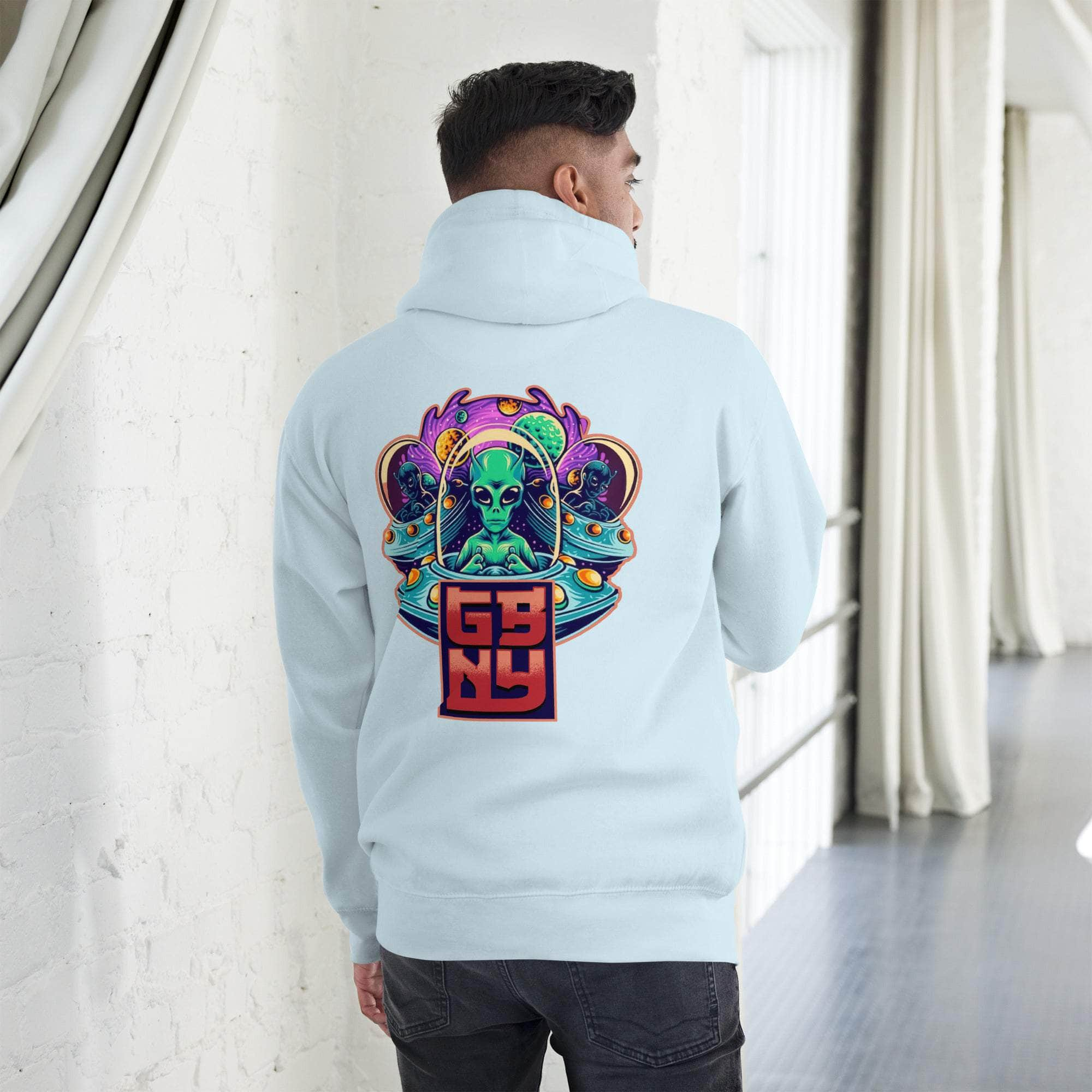 GBNY Sky Blue / S GBNY "Alien World" Hoodie - Men's 4353579_13917