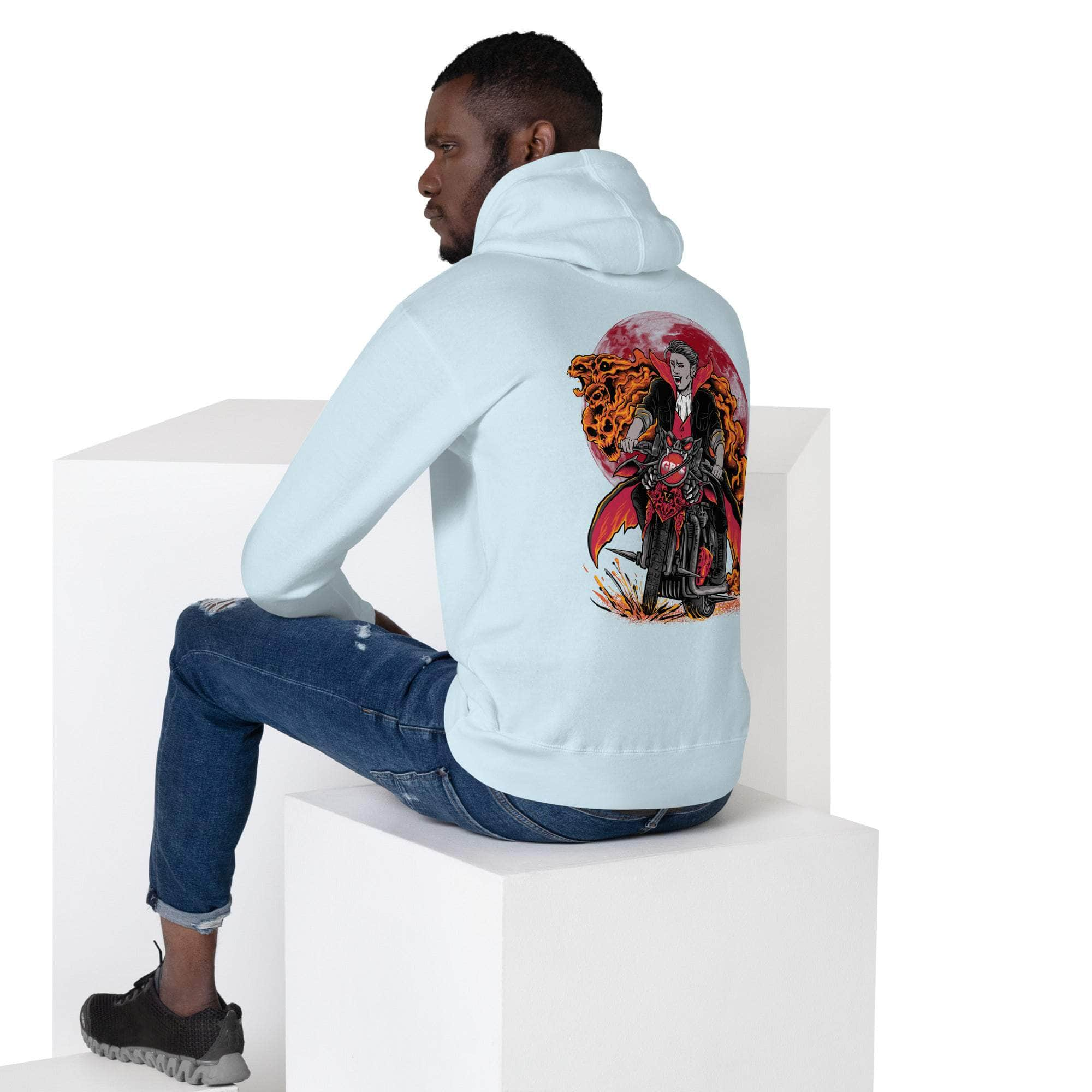 GBNY Sky Blue / S Vamp Life X GBNY Ghost Rider Hoodie - Men's 8271165_13917