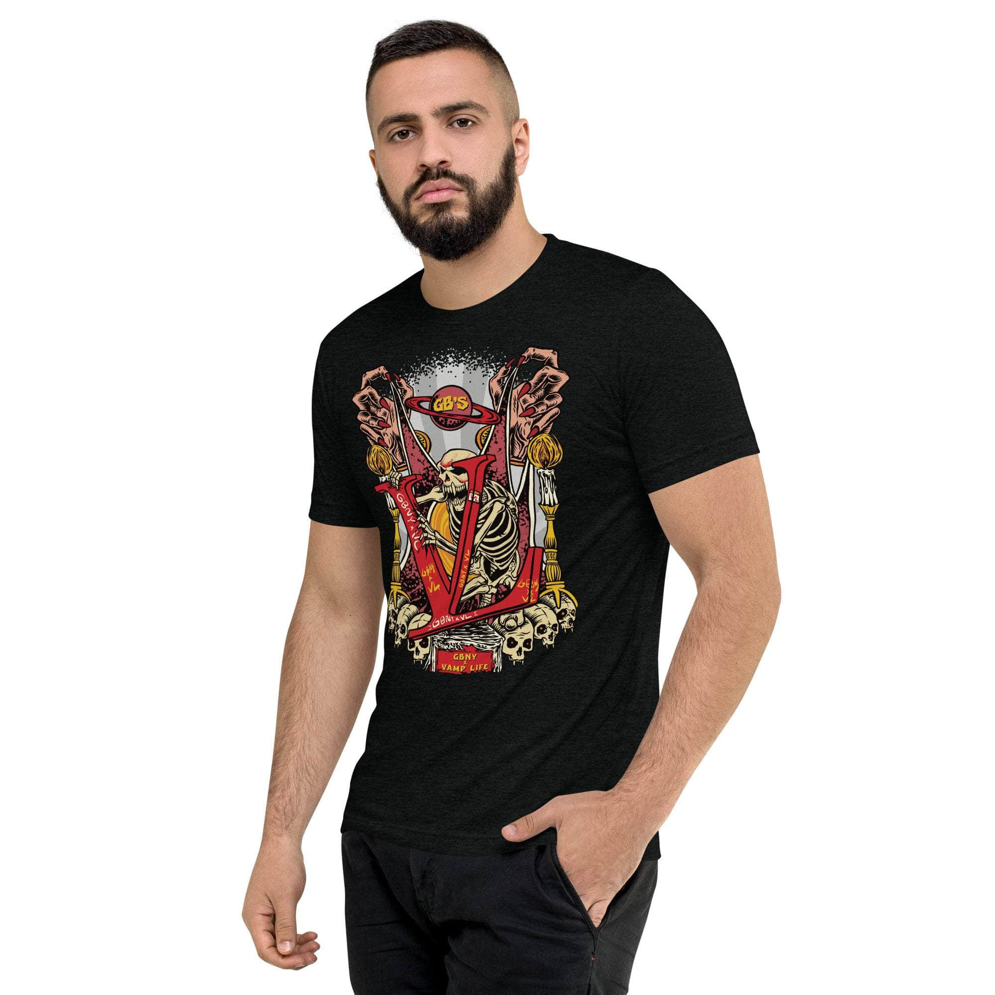 GBNY Solid Black Triblend / XS Vamp Life X GBNY "Graveyard" T-shirt - Men's 3983979_6584