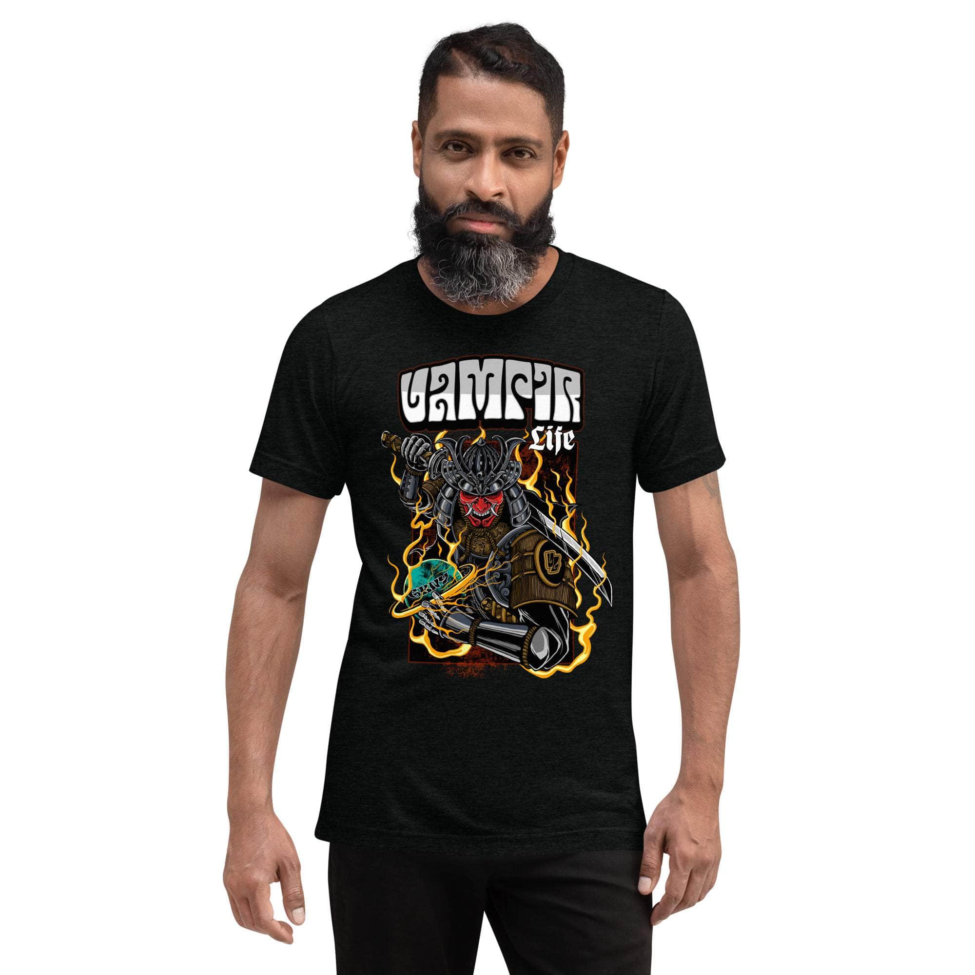 GBNY Solid Black Triblend / XS Vamp Life X GBNY "Onimusha" T-shirt - Men's 1718989_6584