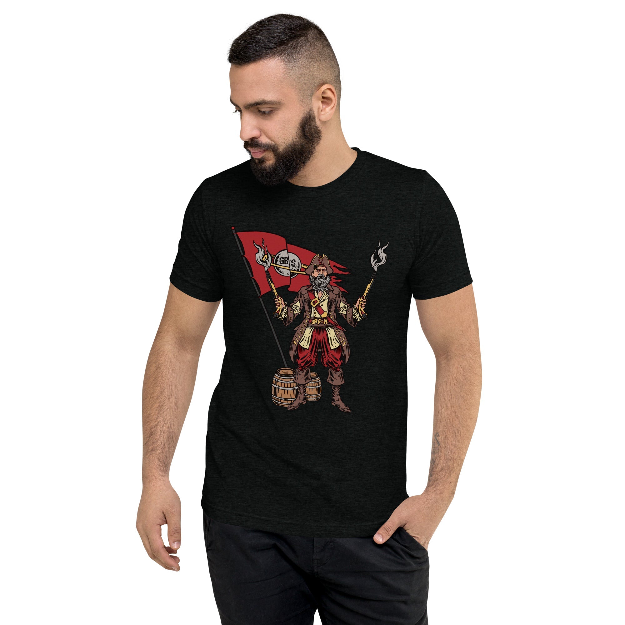 GBNY Solid Black Triblend / XS Vamp Life X GBNY "Pirate Vamp" T-shirt - Men's 1187077_6584