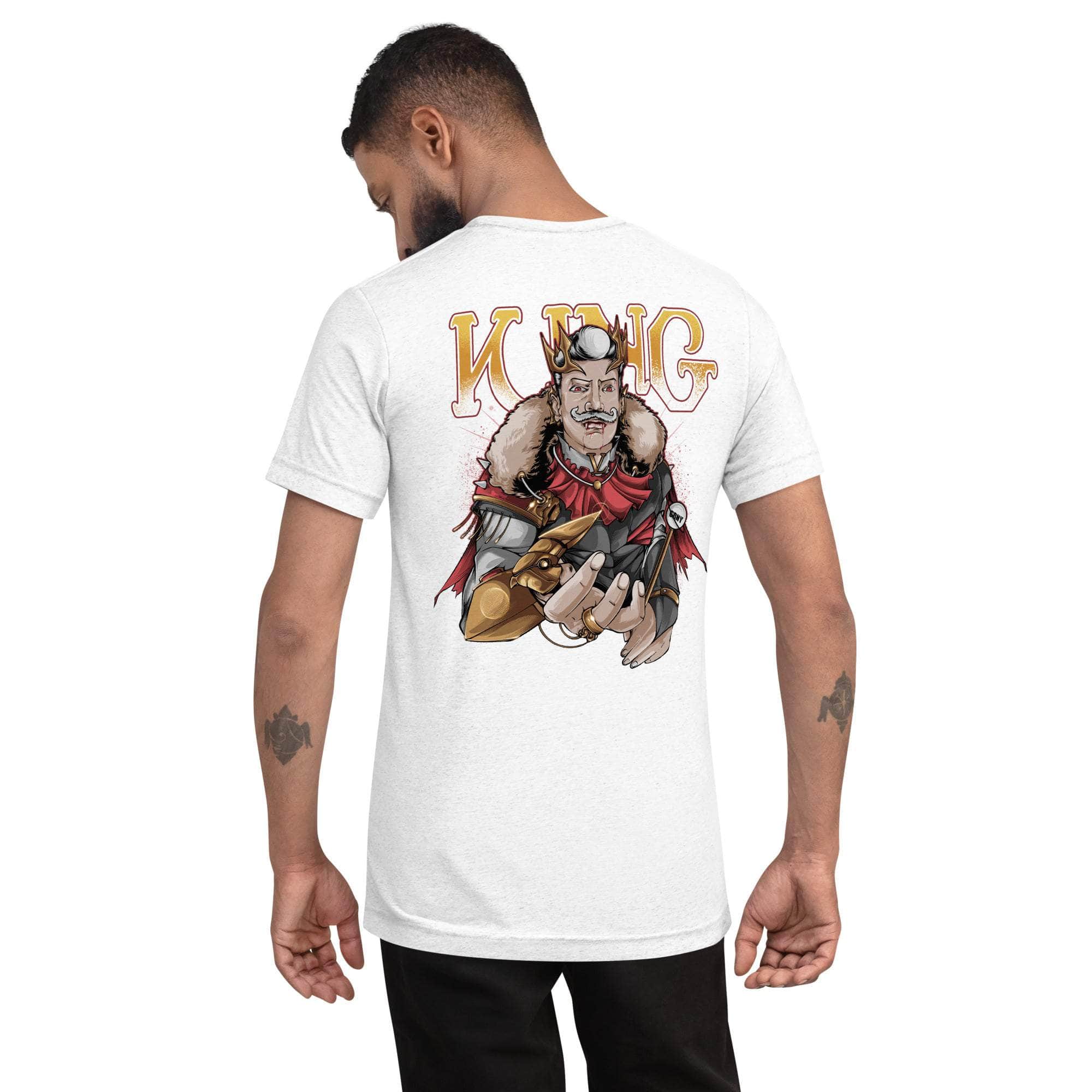 GBNY Solid White Triblend / XS Vamp Life X GBNY "Vamp King" T-shirt - Men's 8741511_16792