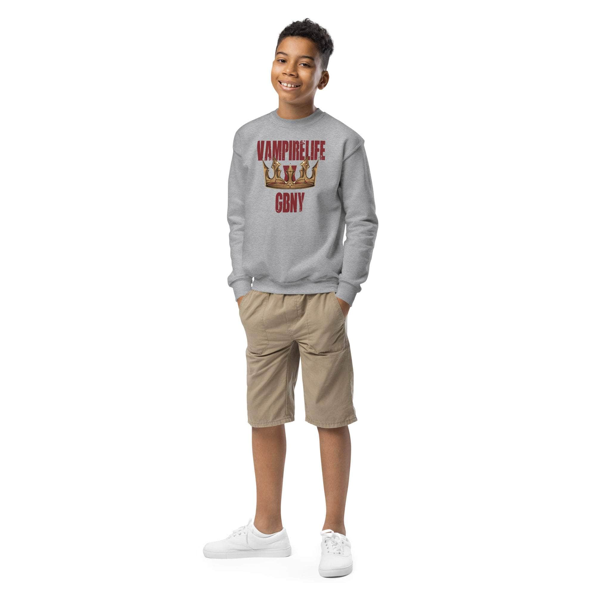 GBNY Sport Grey / XS Vamp Life x GBNY Land To Empire Sweatshirt - Kid's 2895821_16829