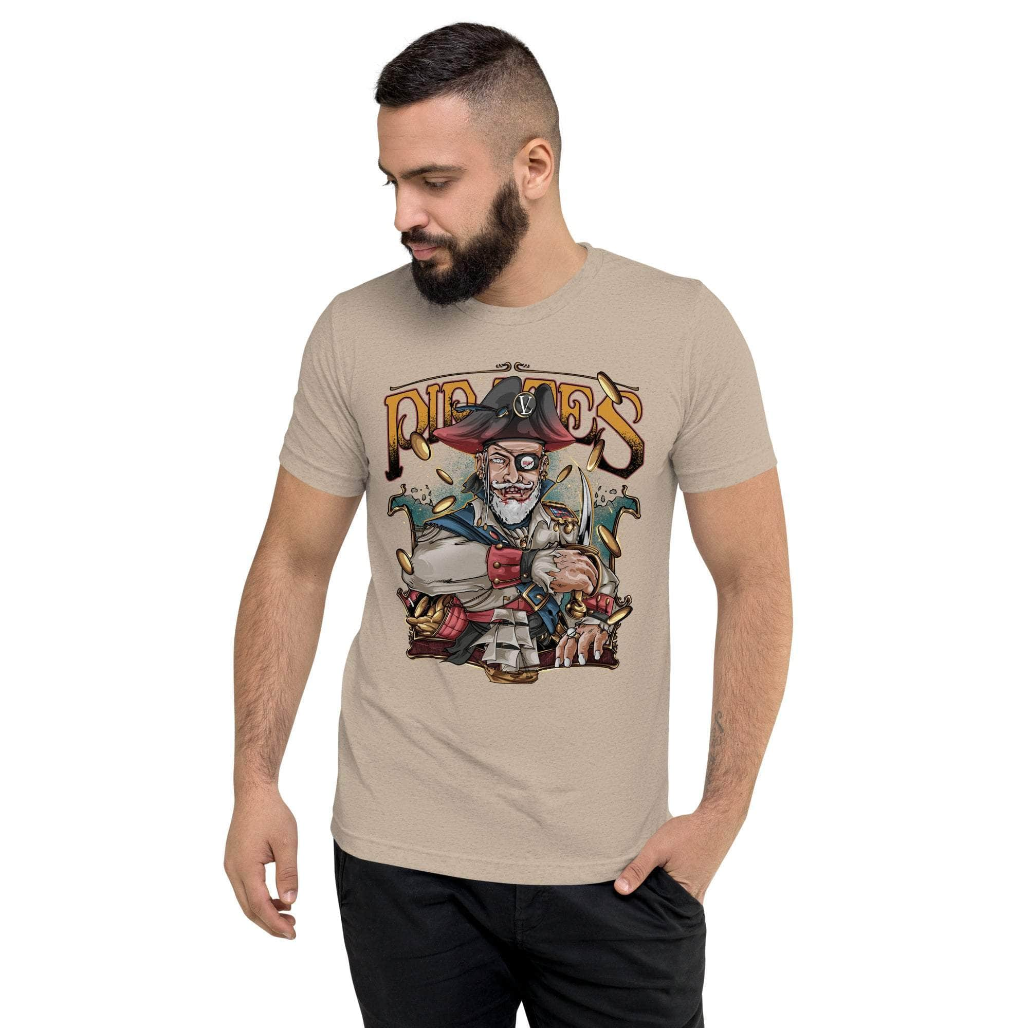 GBNY Tan Triblend / XS Vamp Life X GBNY "Pirates King" T-shirt - Men's 4461701_16721