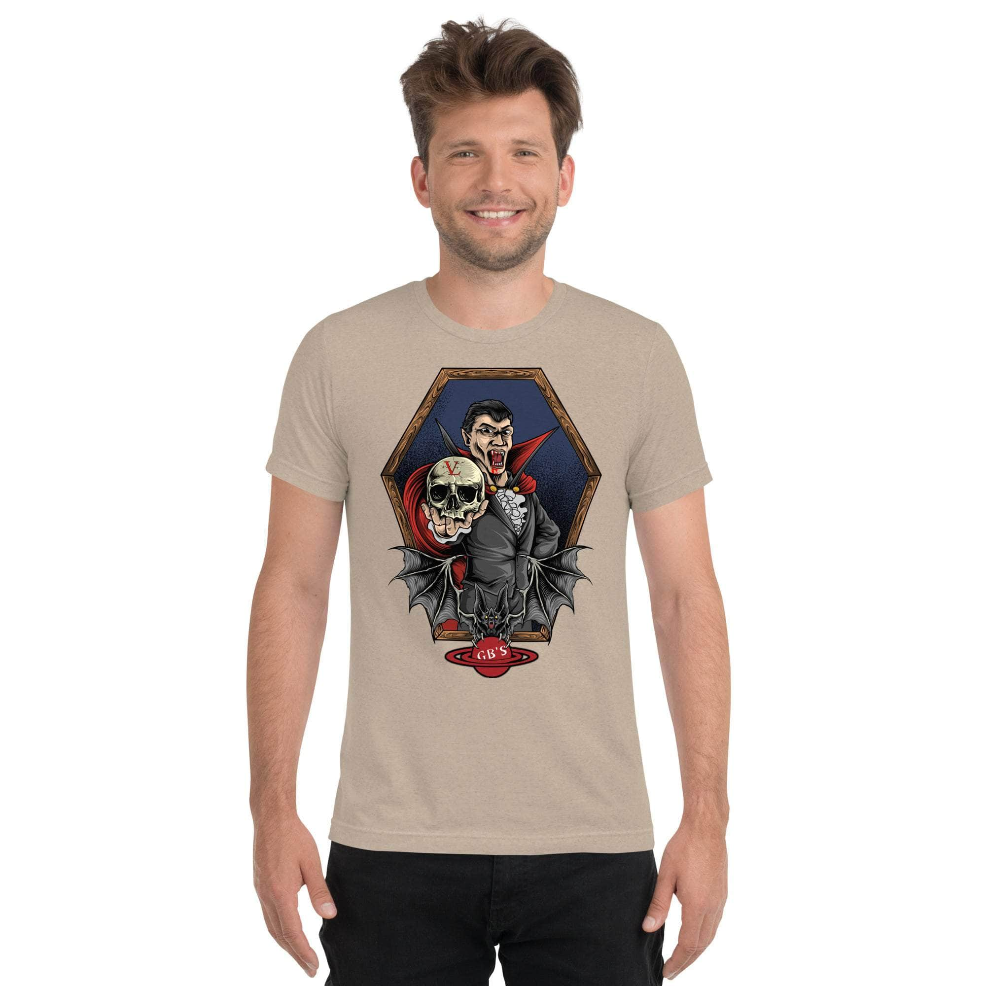 GBNY Tan Triblend / XS Vamp Life X GBNY "Vampire bat" T-shirt - Men's 8608077_16721