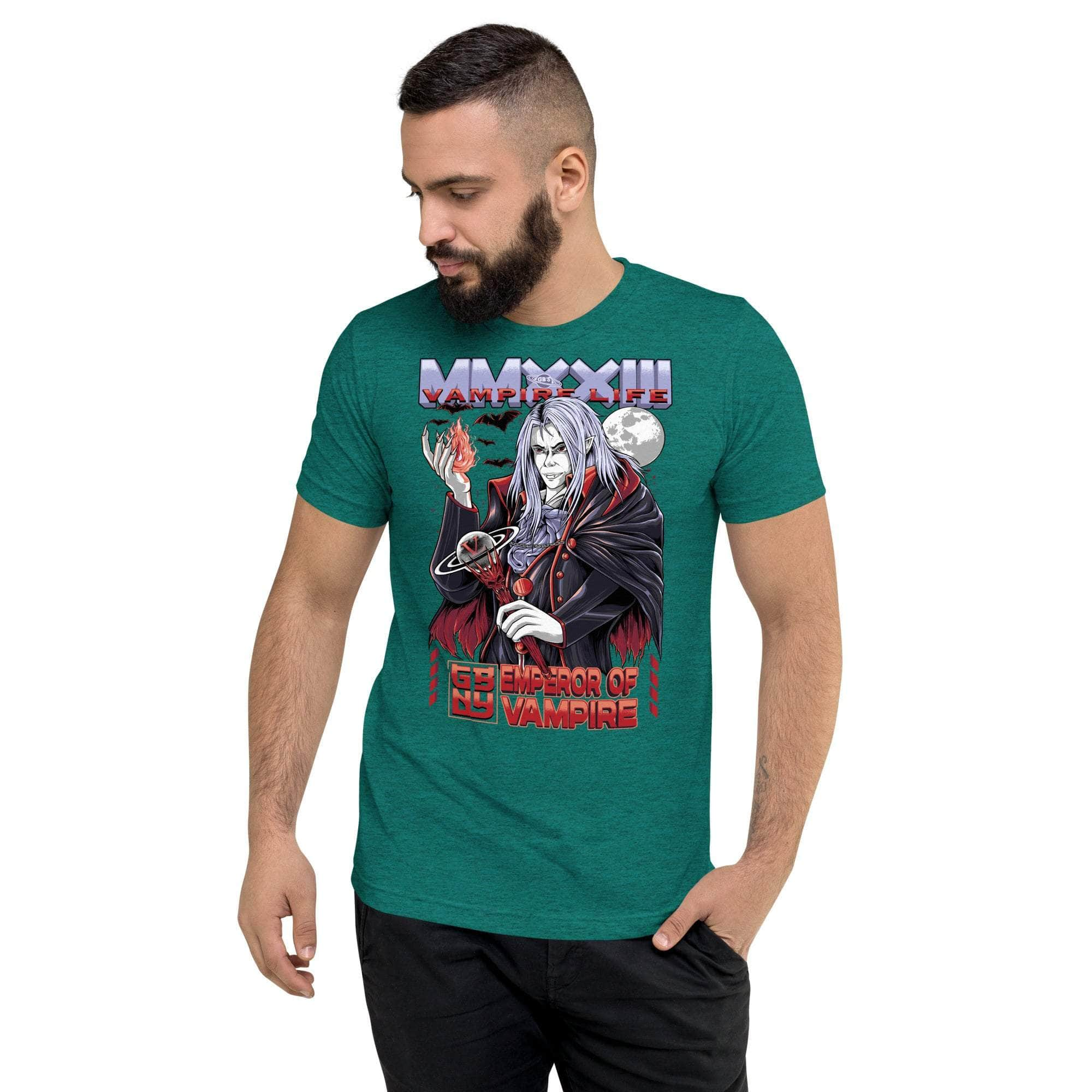 GBNY Teal Triblend / XS Vamp Life X GBNY "Emperor Of Vamp" T-shirt - Men's 1895261_6592