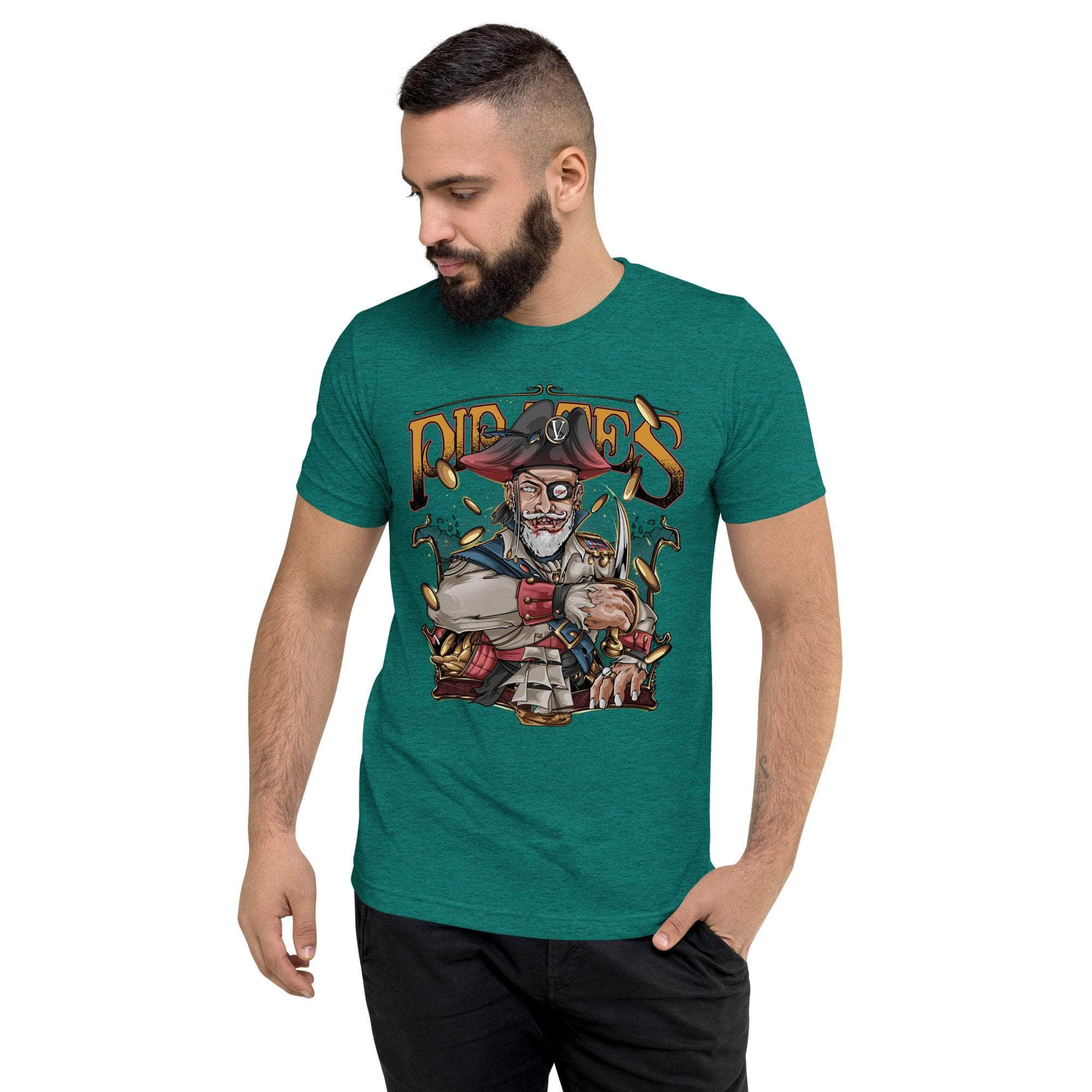 GBNY Teal Triblend / XS Vamp Life X GBNY "Pirates King" T-shirt - Men's 4461701_6592