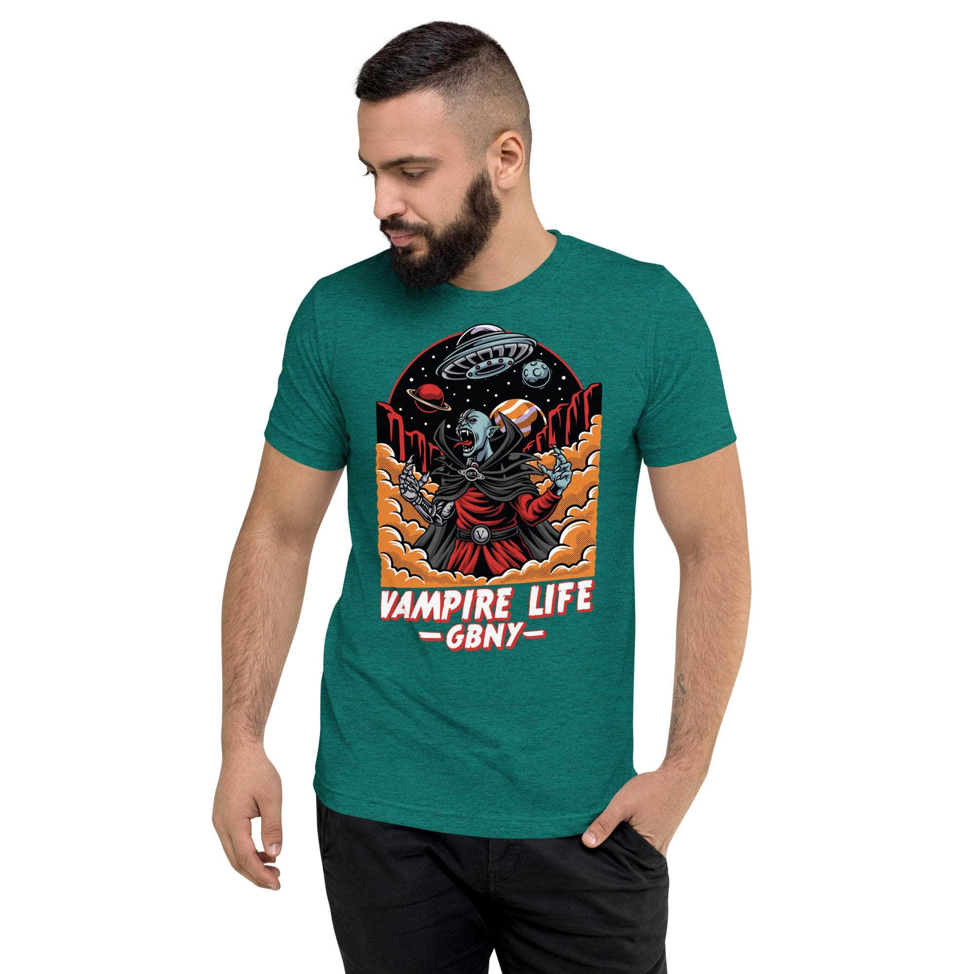 GBNY Teal Triblend / XS Vamp Life X GBNY "Space Vampire" T-shirt - Men's 3872353_6592