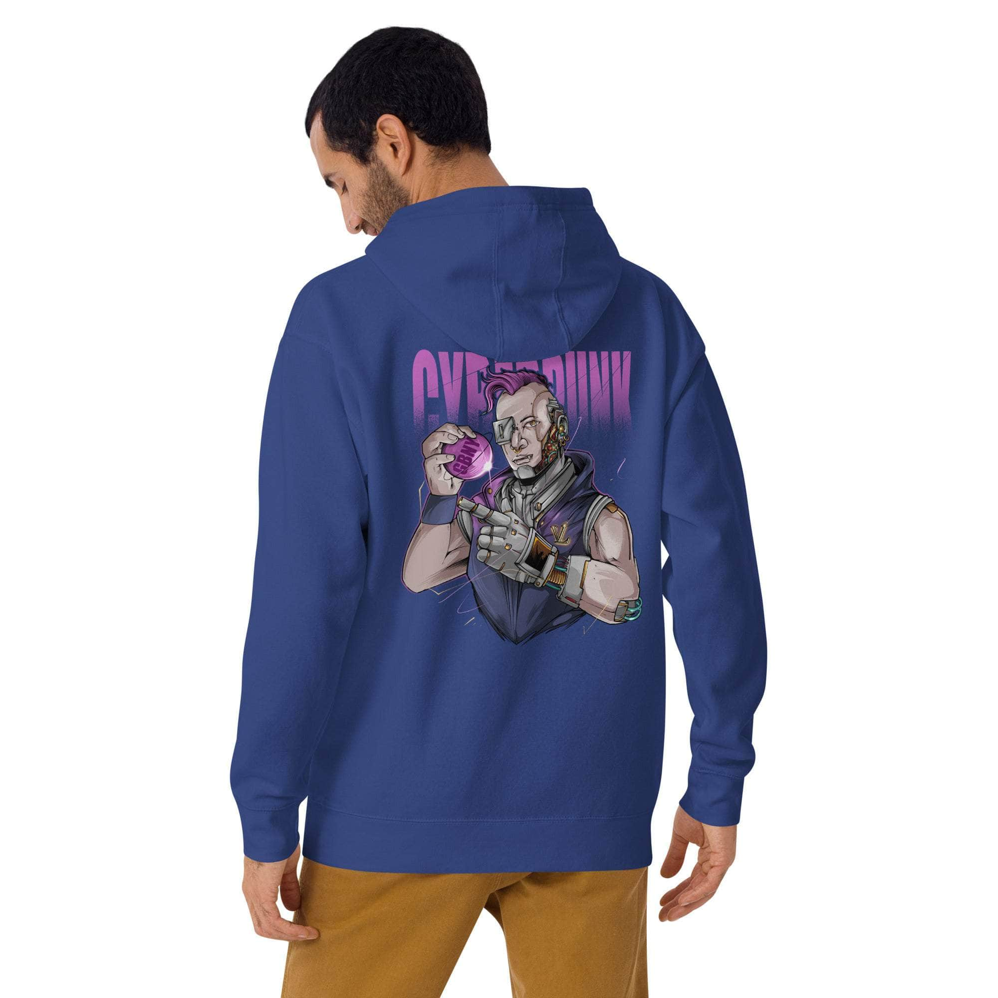 GBNY Team Royal / S Vamp Life x GBNY Cyber Punk Hoodie - Men's 8949123_13905