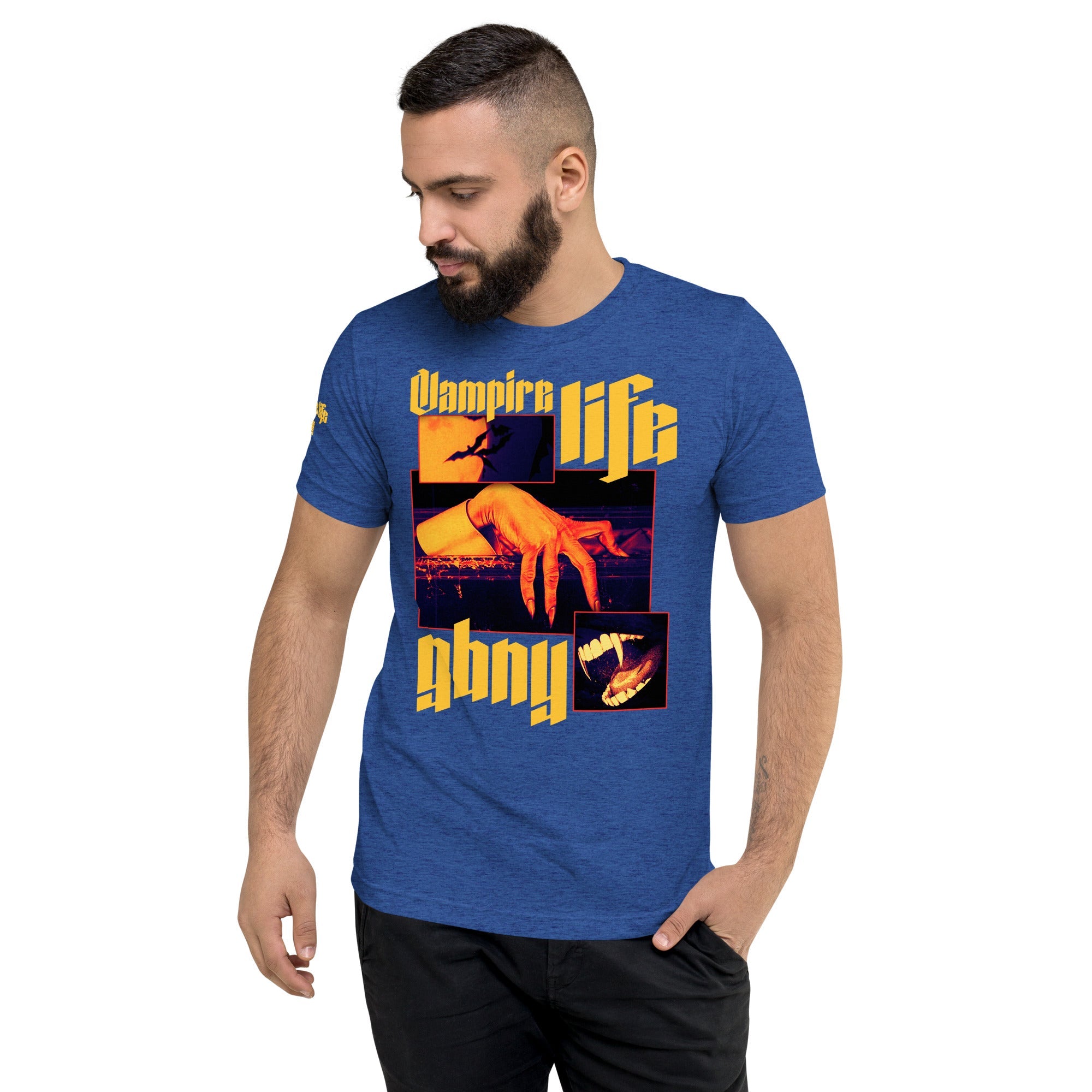 GBNY True Royal Triblend / XS Vamp Life X GBNY "Hiding Vamp" T-shirt - Men's 1736534_6600