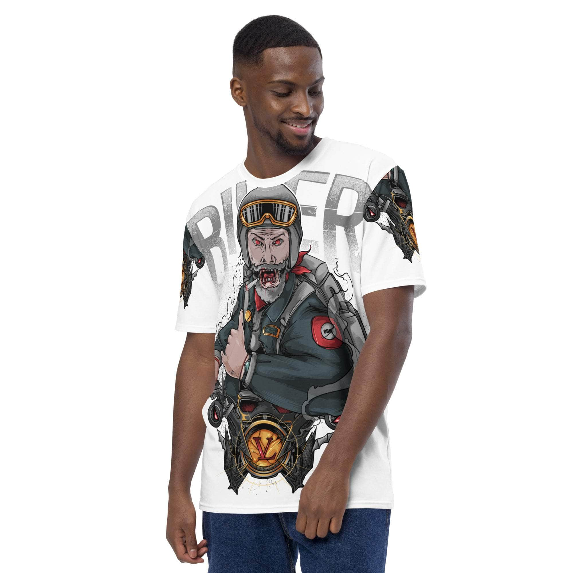 GBNY Vamp Life X GBNY "Biker" All Over Print T-shirt - Men's