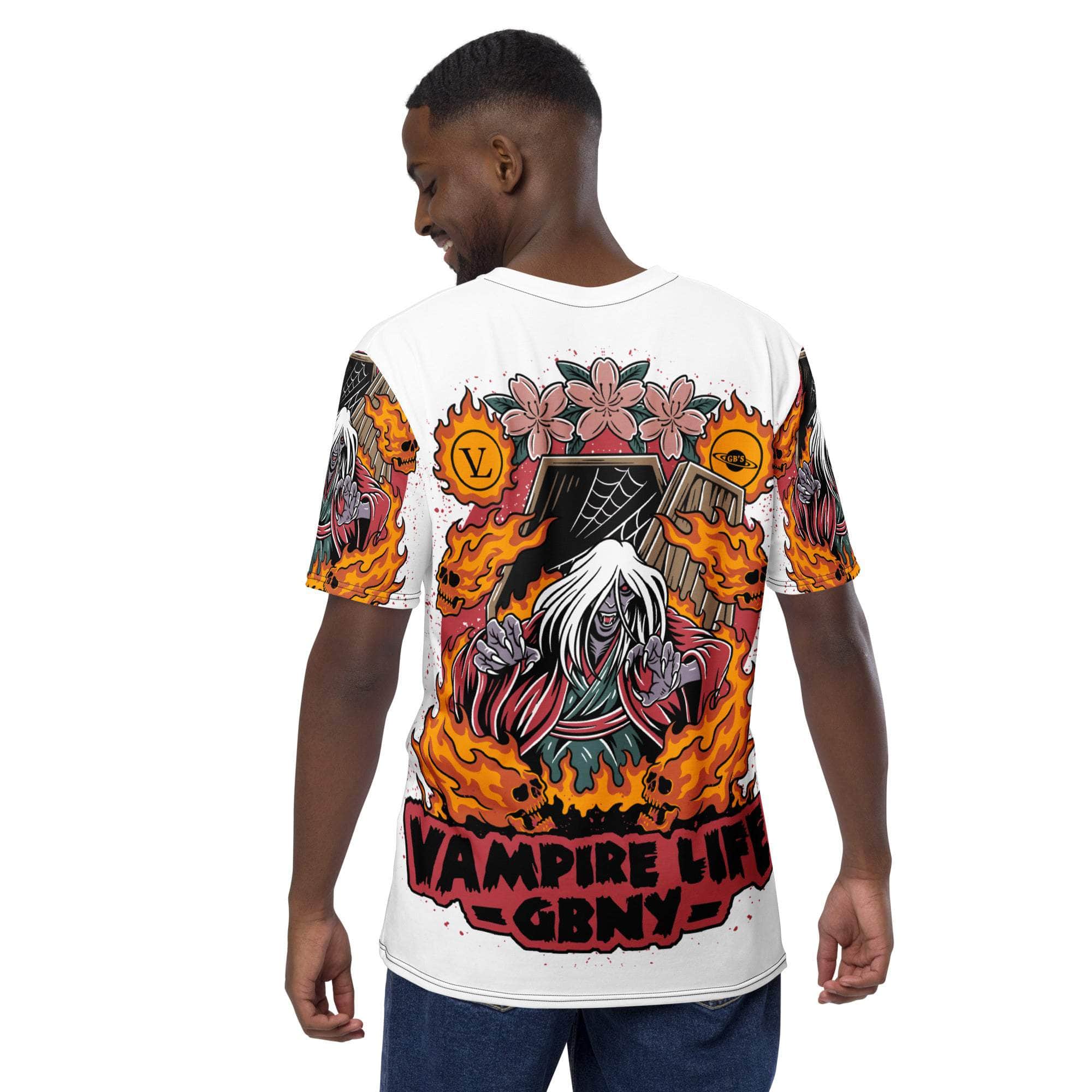 GBNY Vamp Life X GBNY "Fiery Vamp" All Over T-shirt - Men's