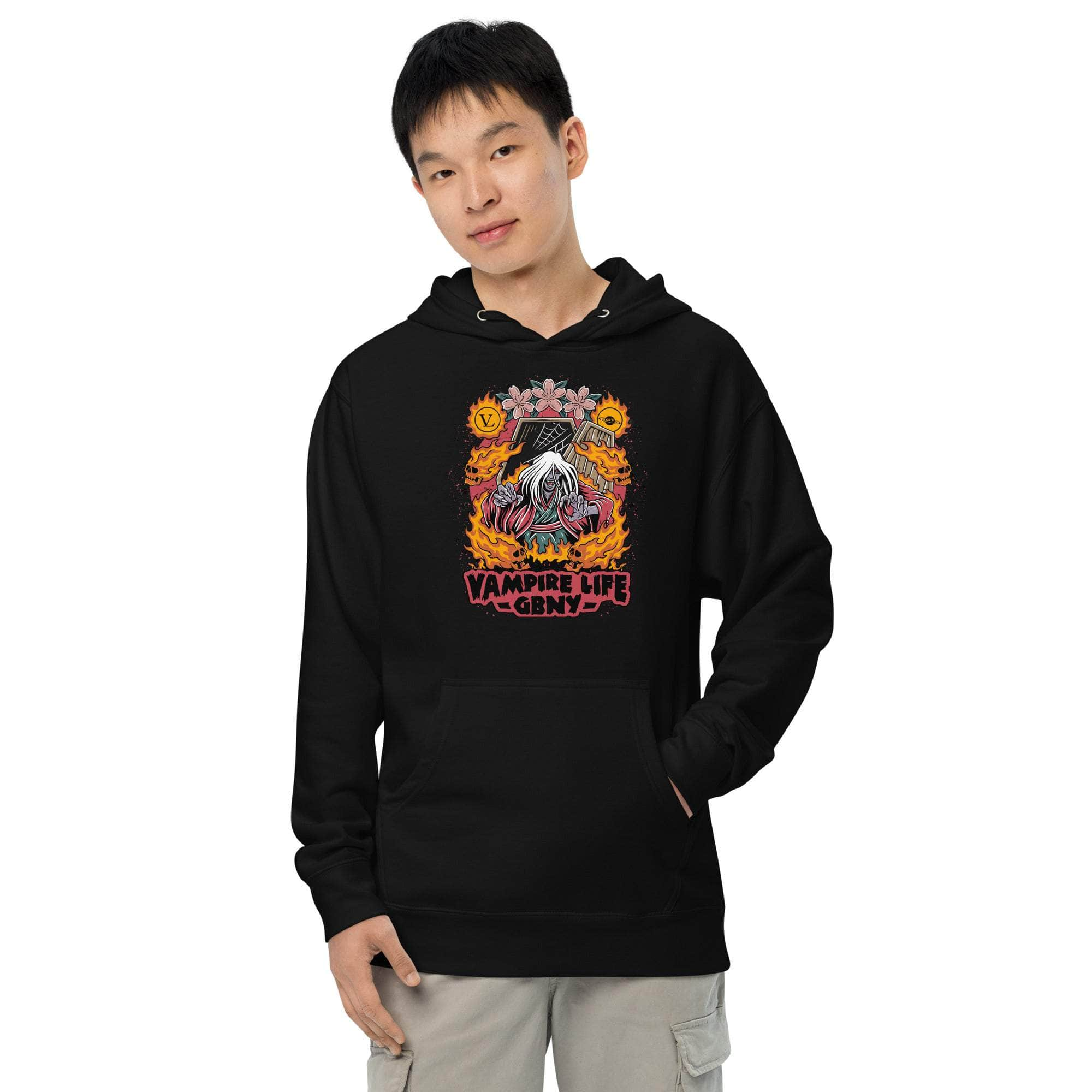 GBNY Vamp Life X GBNY "Fiery Vamp" Hoodie - Men's