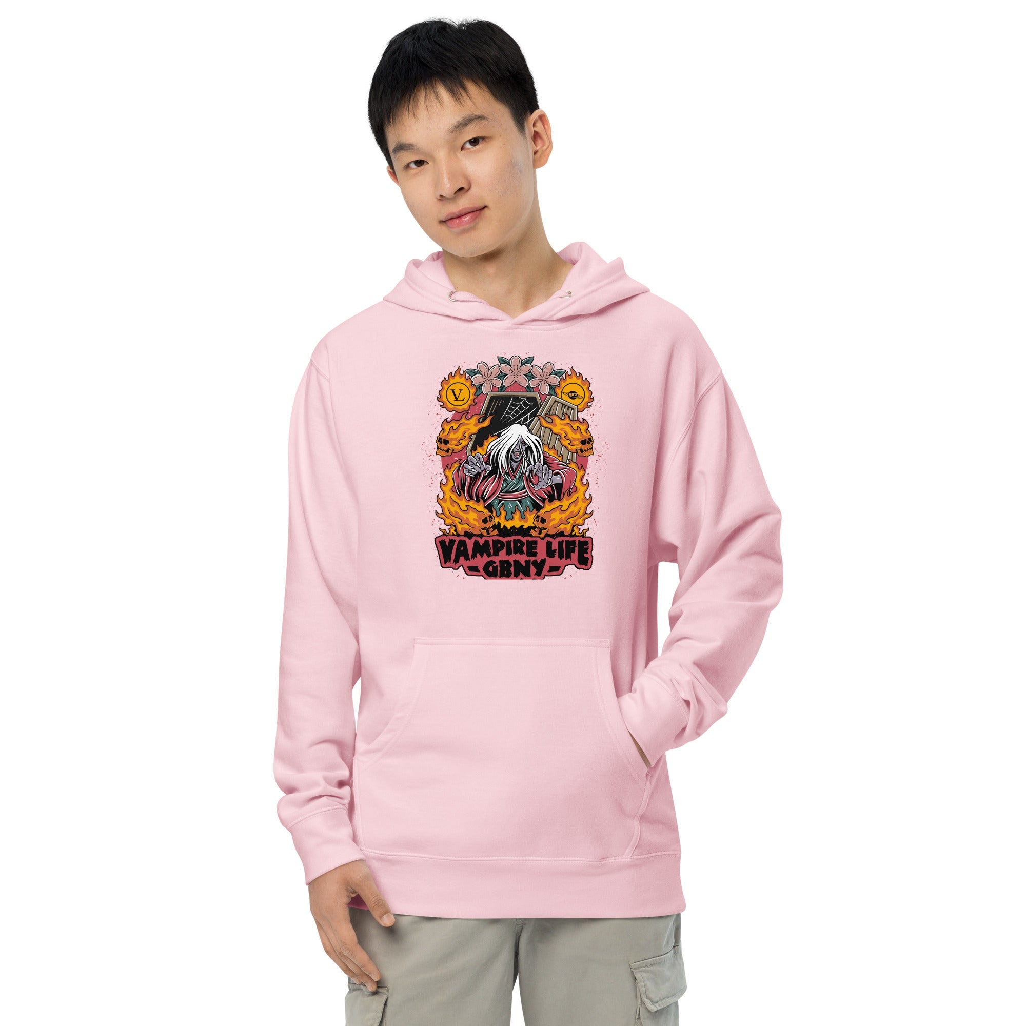 GBNY Vamp Life X GBNY "Fiery Vamp" Hoodie - Men's