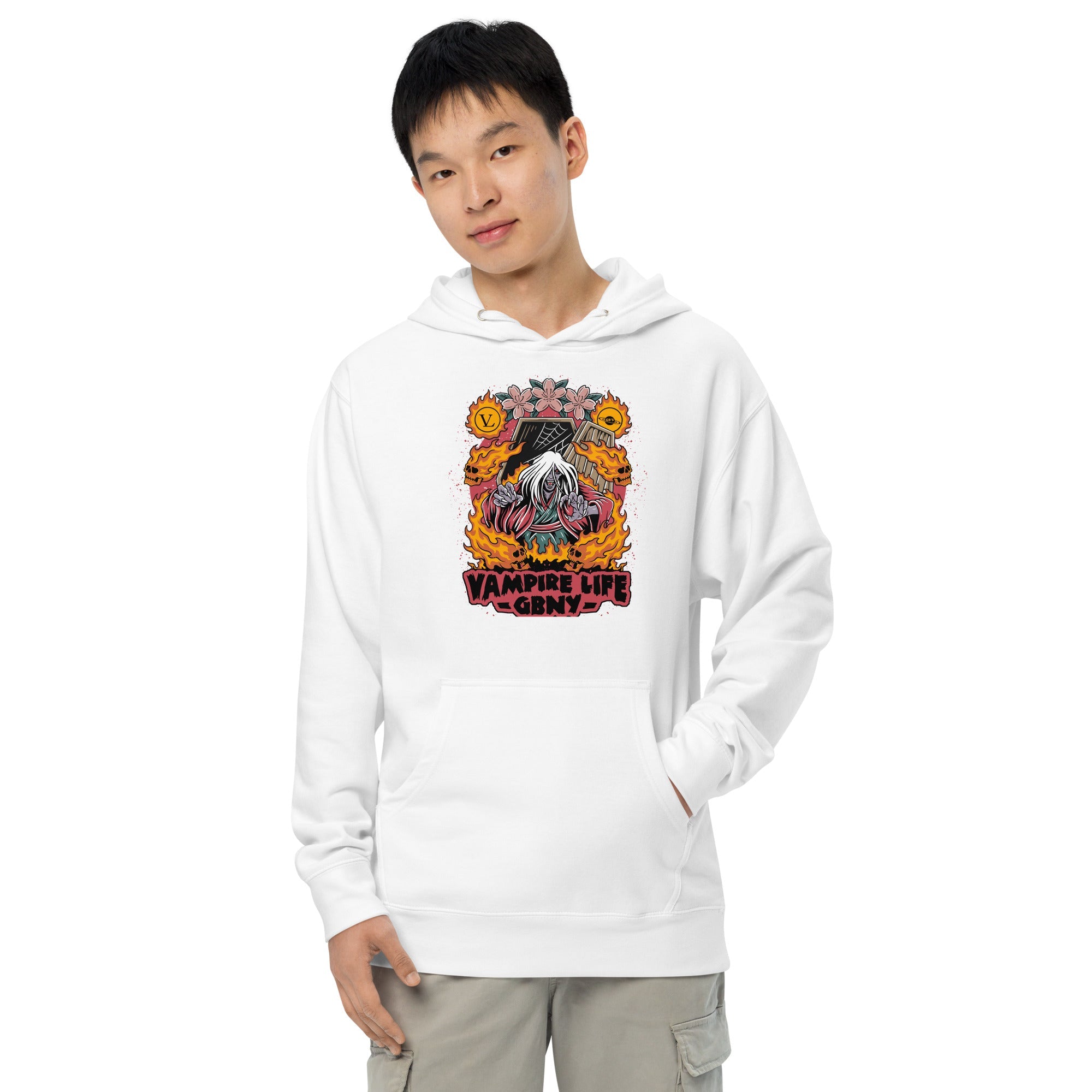 GBNY Vamp Life X GBNY "Fiery Vamp" Hoodie - Men's