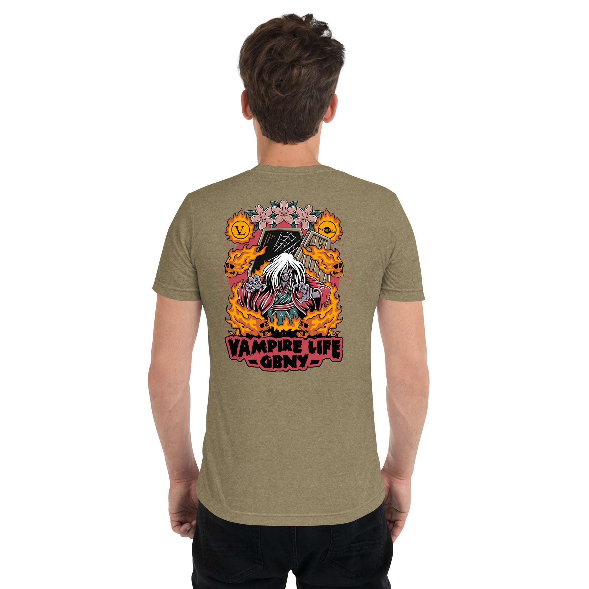 GBNY Vamp Life X GBNY "Fiery Vamp" T-shirt - Men's