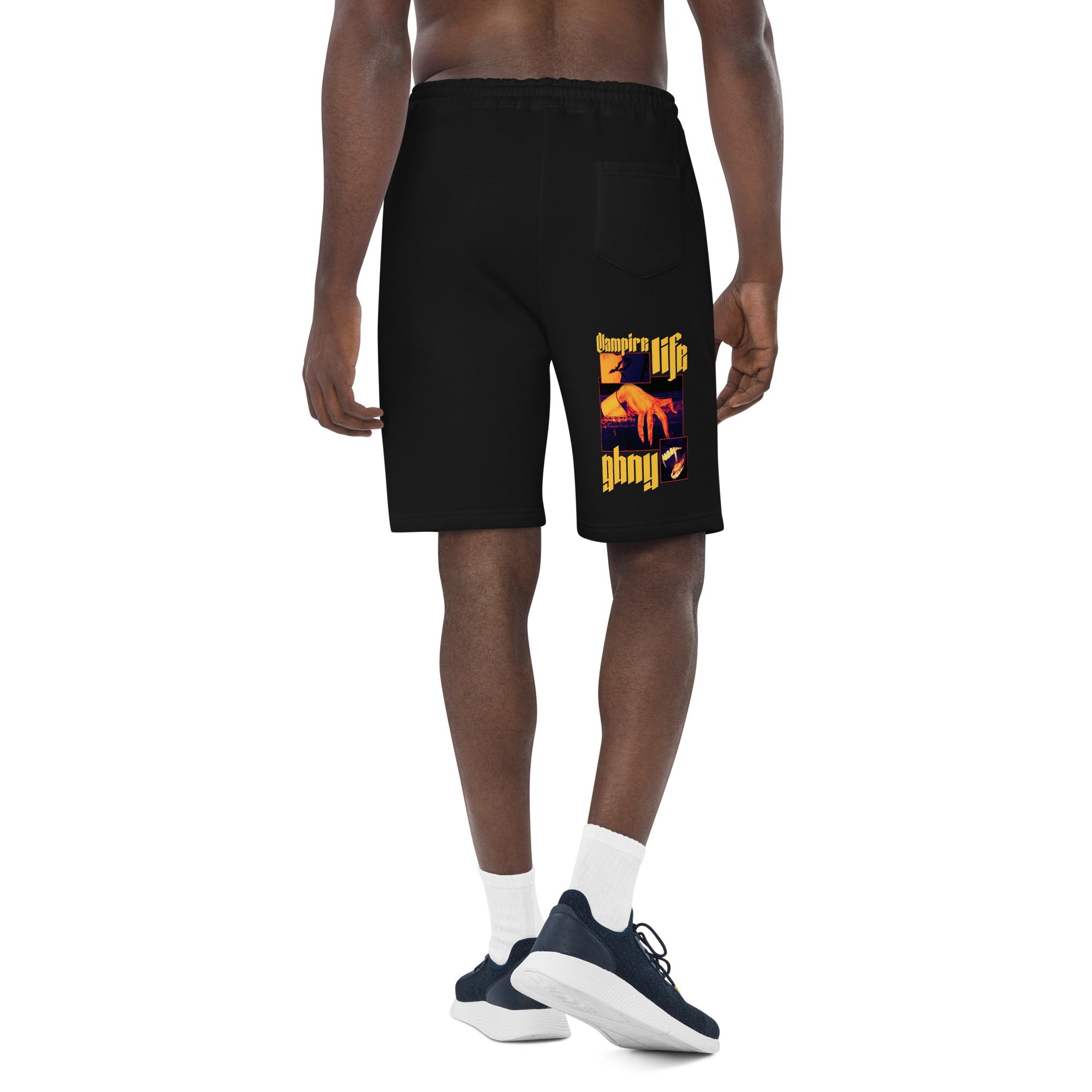 GBNY Vamp Life X GBNY "Hiding Vamp"  Fleece Shorts - Men's