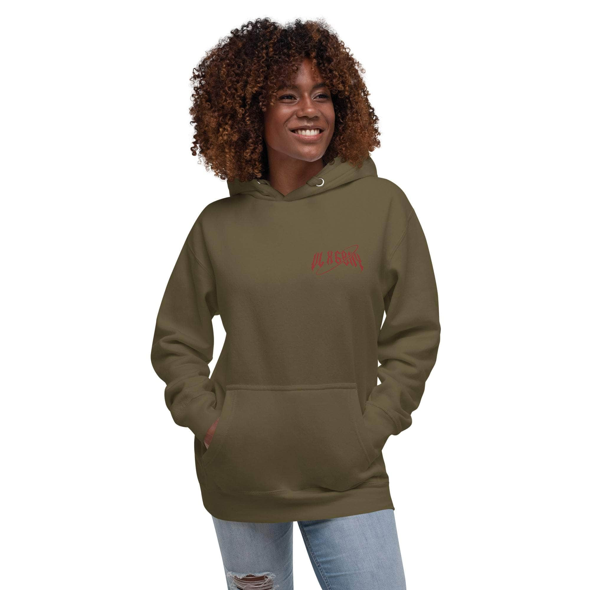 GBNY Vamp Life x GBNY Red Fire Unisex Hoodie