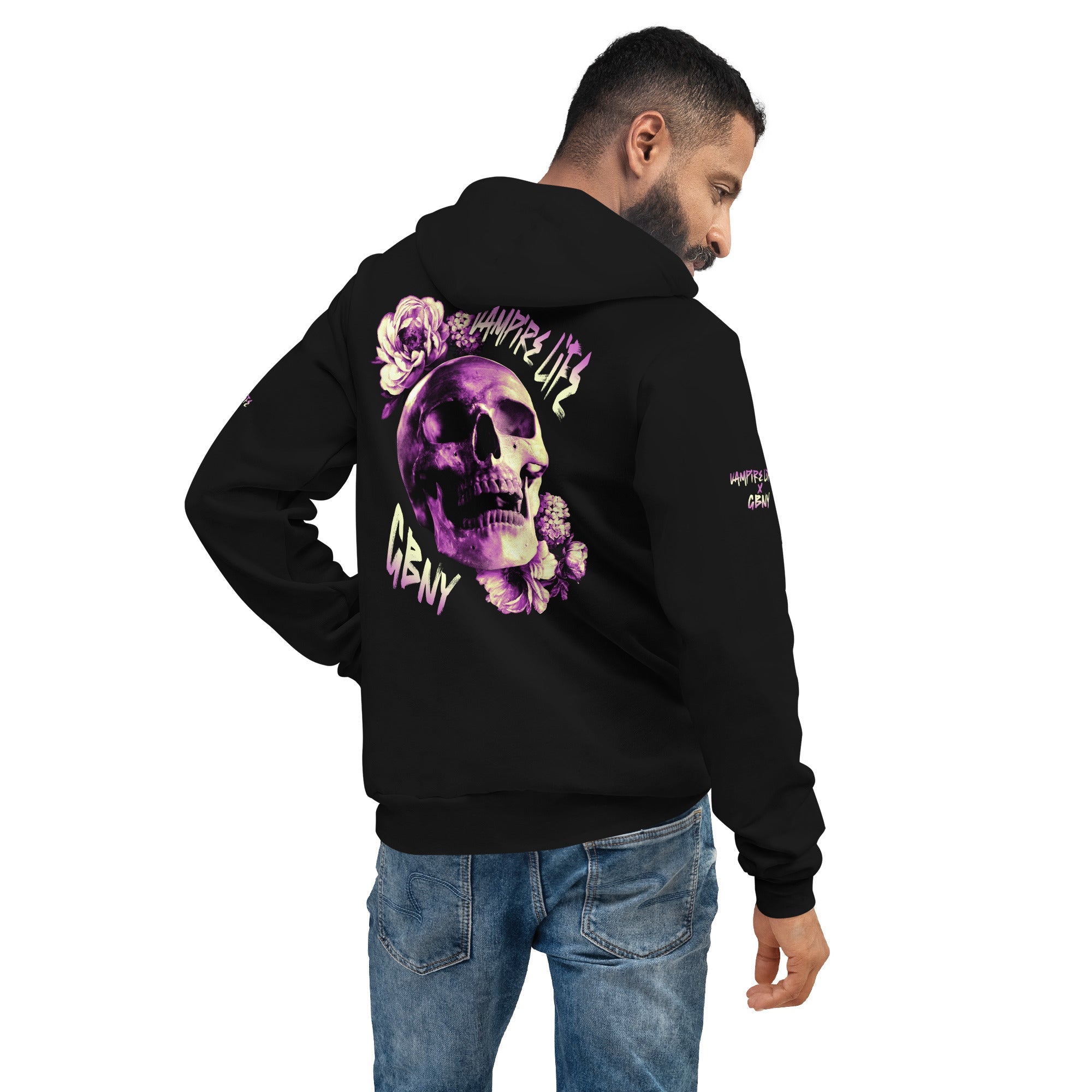 GBNY Vamp Life X GBNY "Rising Skull" Hoodie - Men's