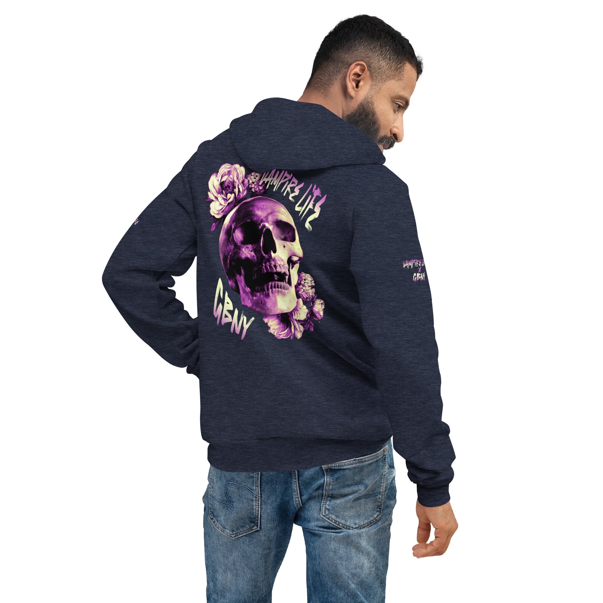 GBNY Vamp Life X GBNY "Rising Skull" Hoodie - Men's