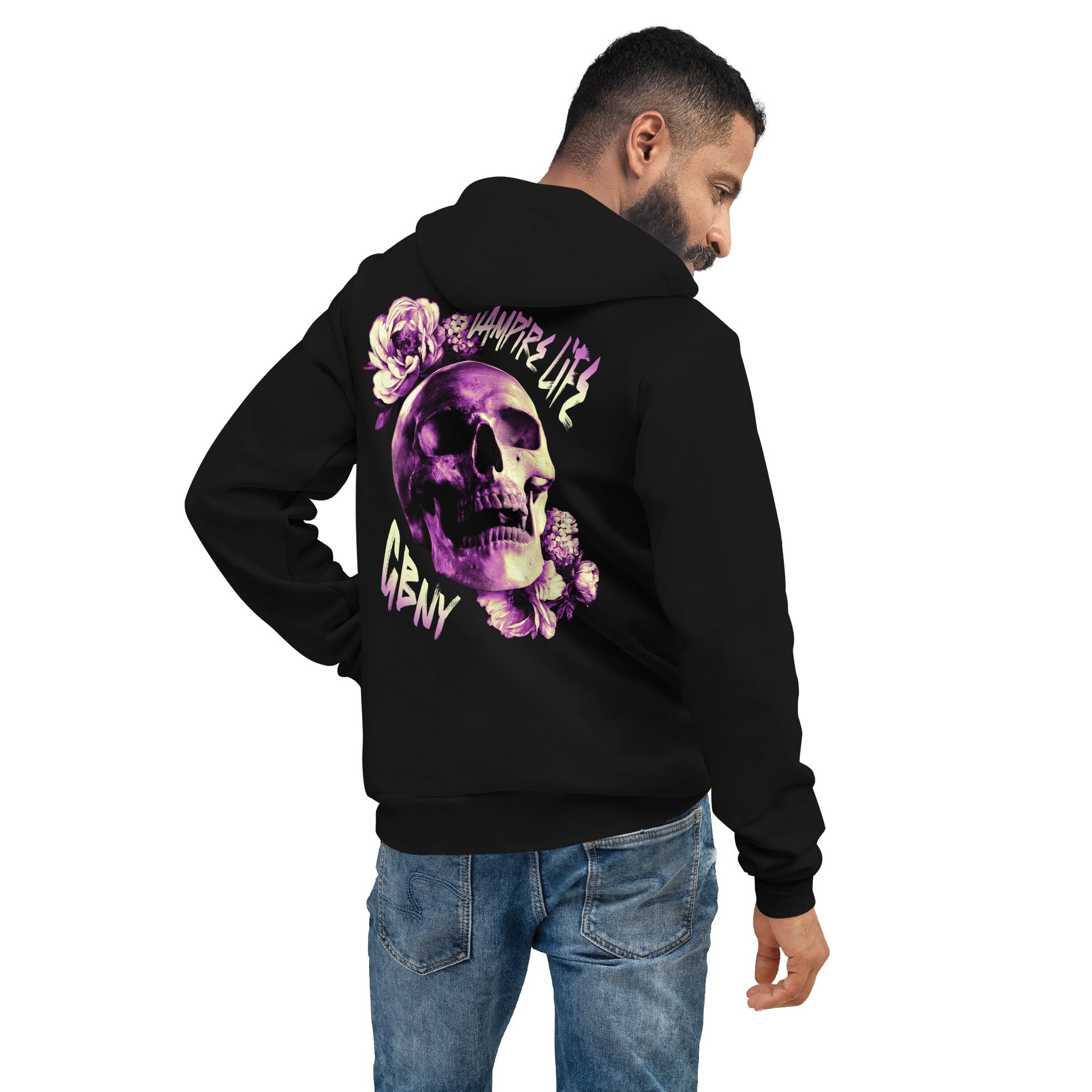 GBNY Vamp Life X GBNY "Rising Skull" Super Soft Hoodie - Men's