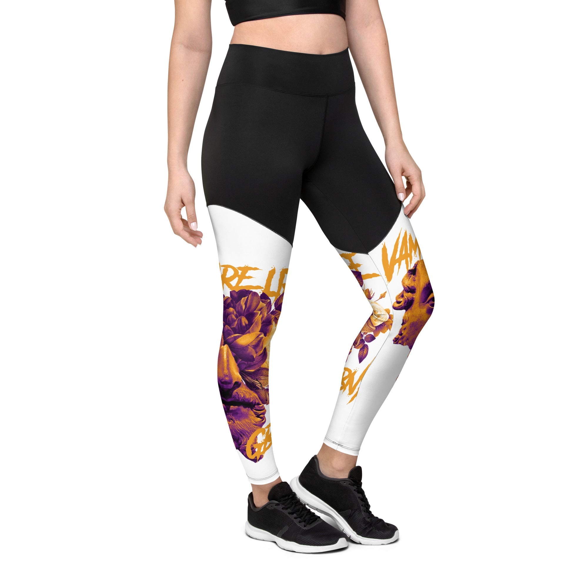 GBNY Vamp Life X GBNY "Roman Gods" Sports Leggings - Women's