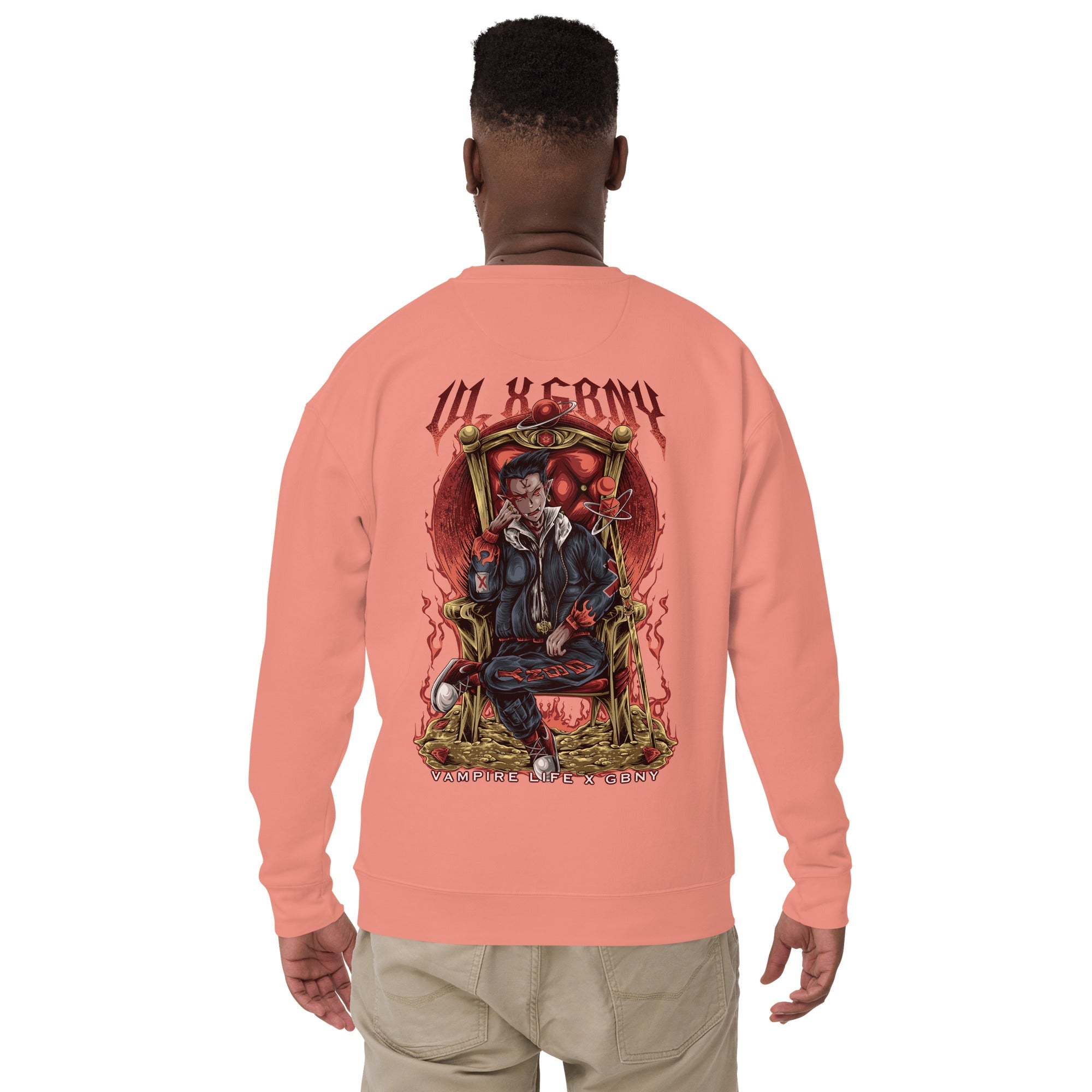 GBNY Vamp Life X GBNY "Vampires Throne" Premium Sweatshirt - Men's