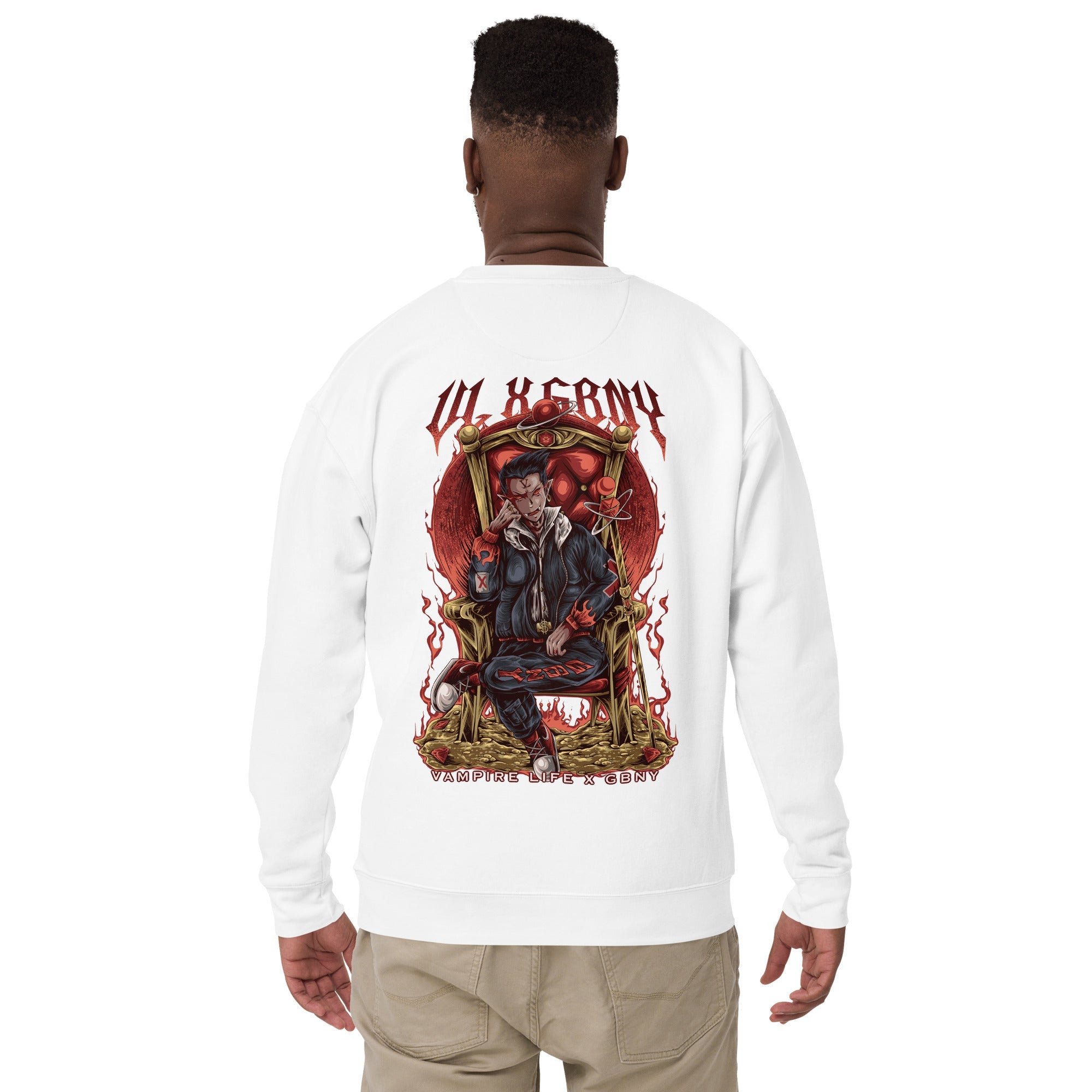 GBNY Vamp Life X GBNY "Vampires Throne" Premium Sweatshirt - Men's