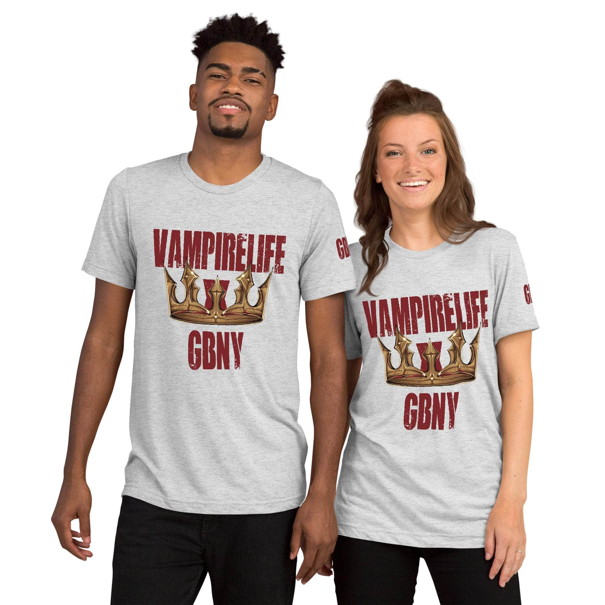 GBNY White Fleck Triblend / XS Vamp Life X GBNY "Vampire Crown" T-shirt - Men's 3619249_6608