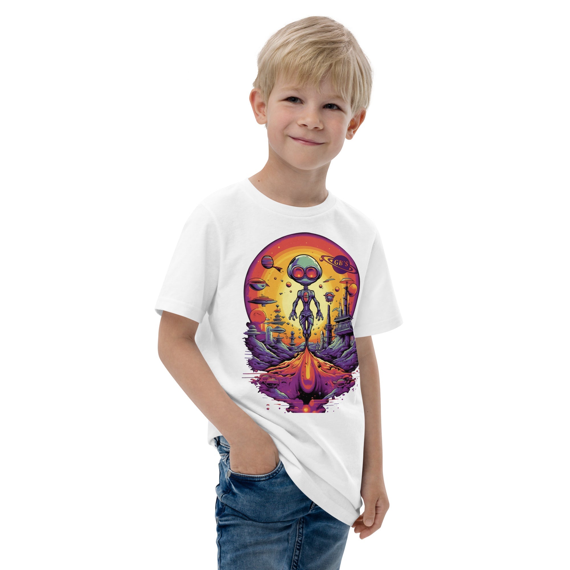 GBNY White / S GBNY "Alien Universe" T-shirt - Kid's 7614769_11669