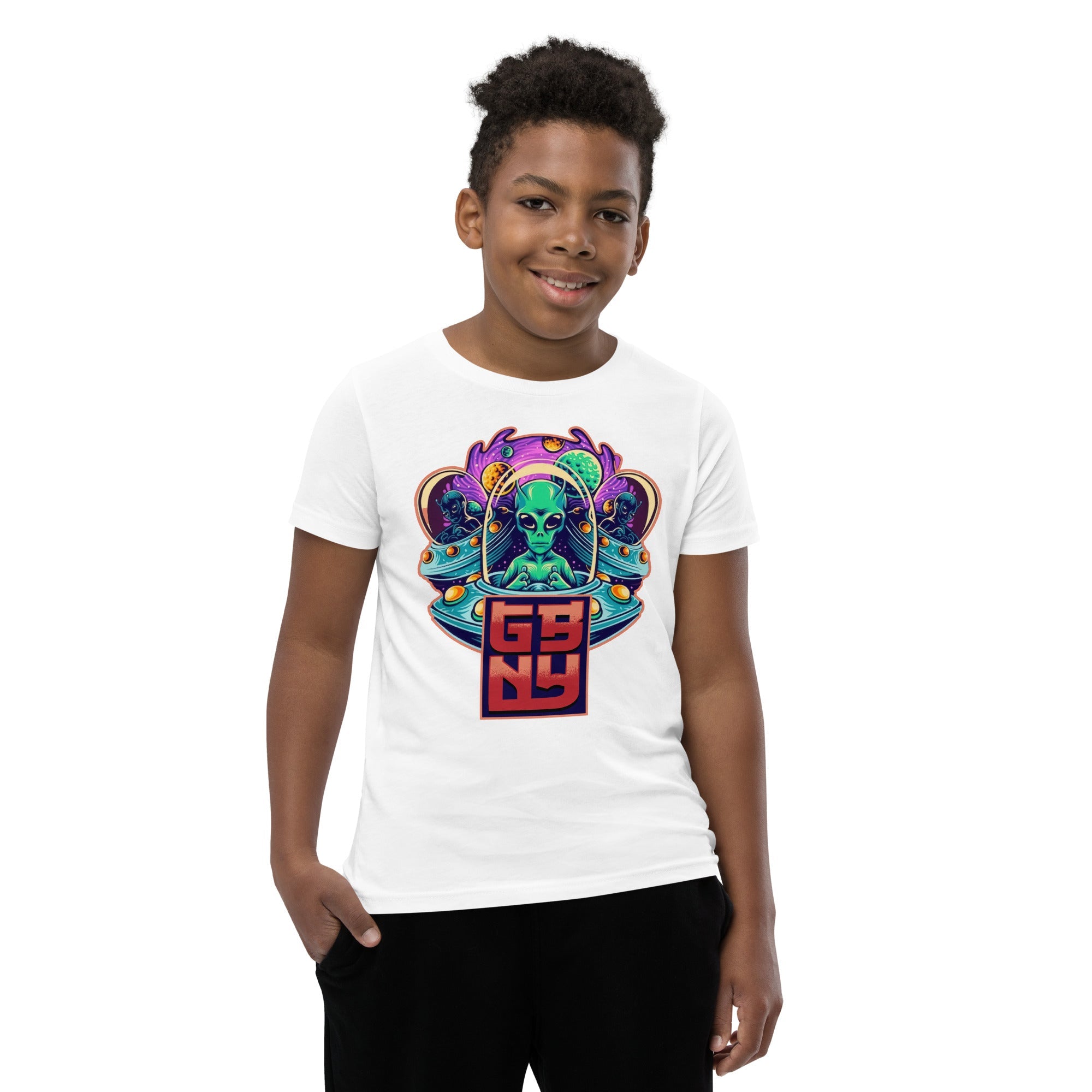 GBNY White / S GBNY "Alien World" T-shirt - Kid's 6444770_9426