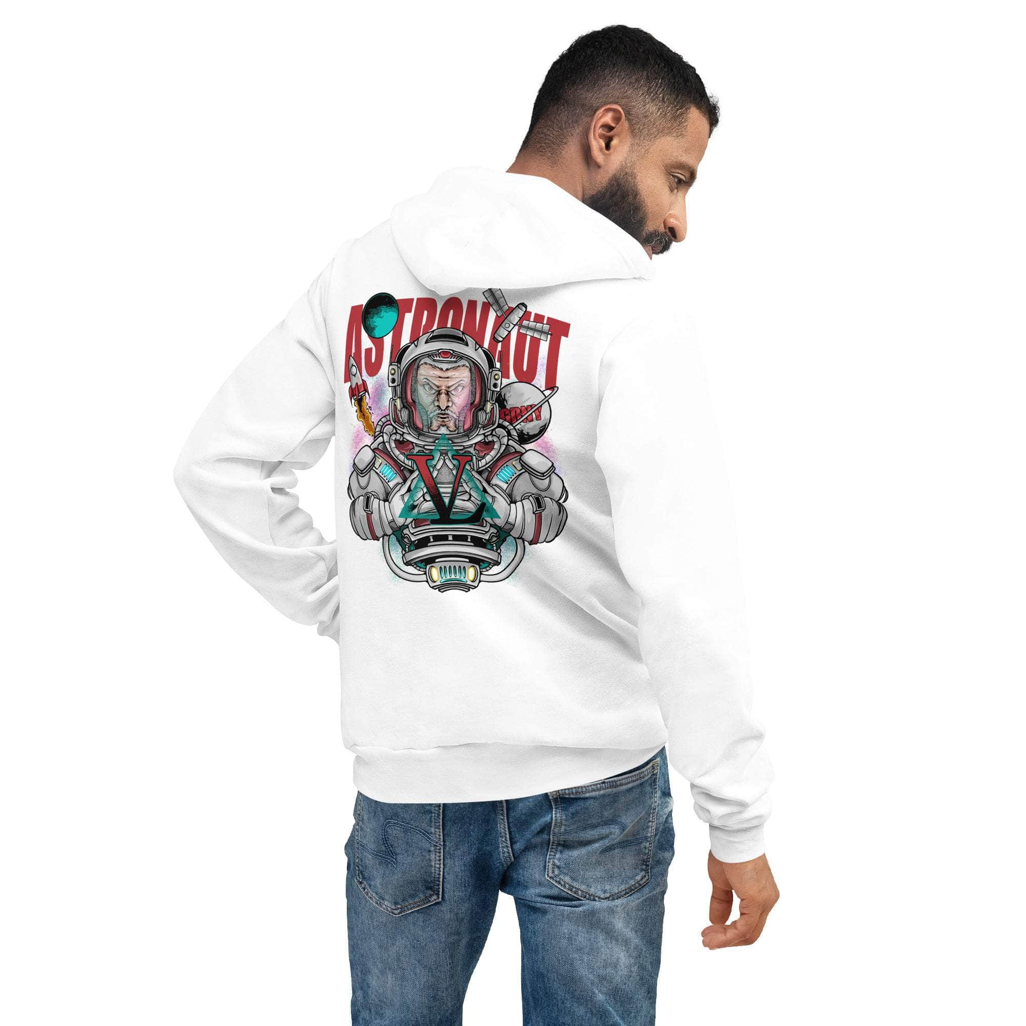 GBNY White / S Vamp Life X GBNY "Astronaut" Super Soft Hoodie - Men's 9616974_9221