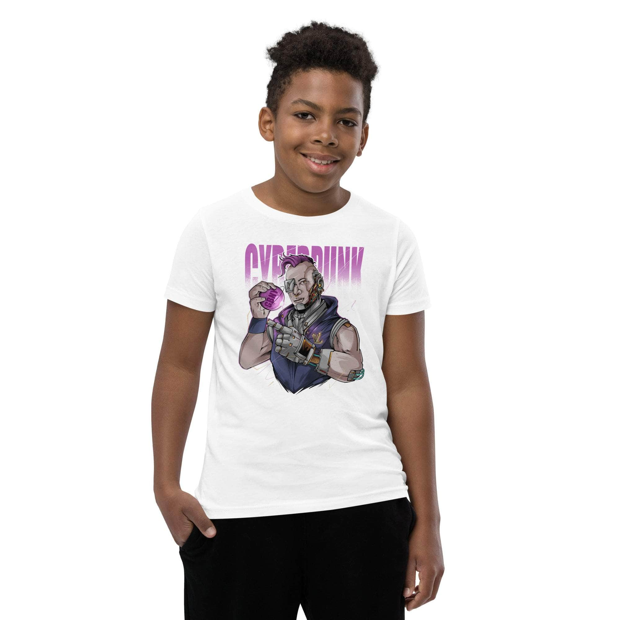 GBNY White / S Vamp Life x GBNY Cyberpunk T-Shirt - Kid's 1108001_9426