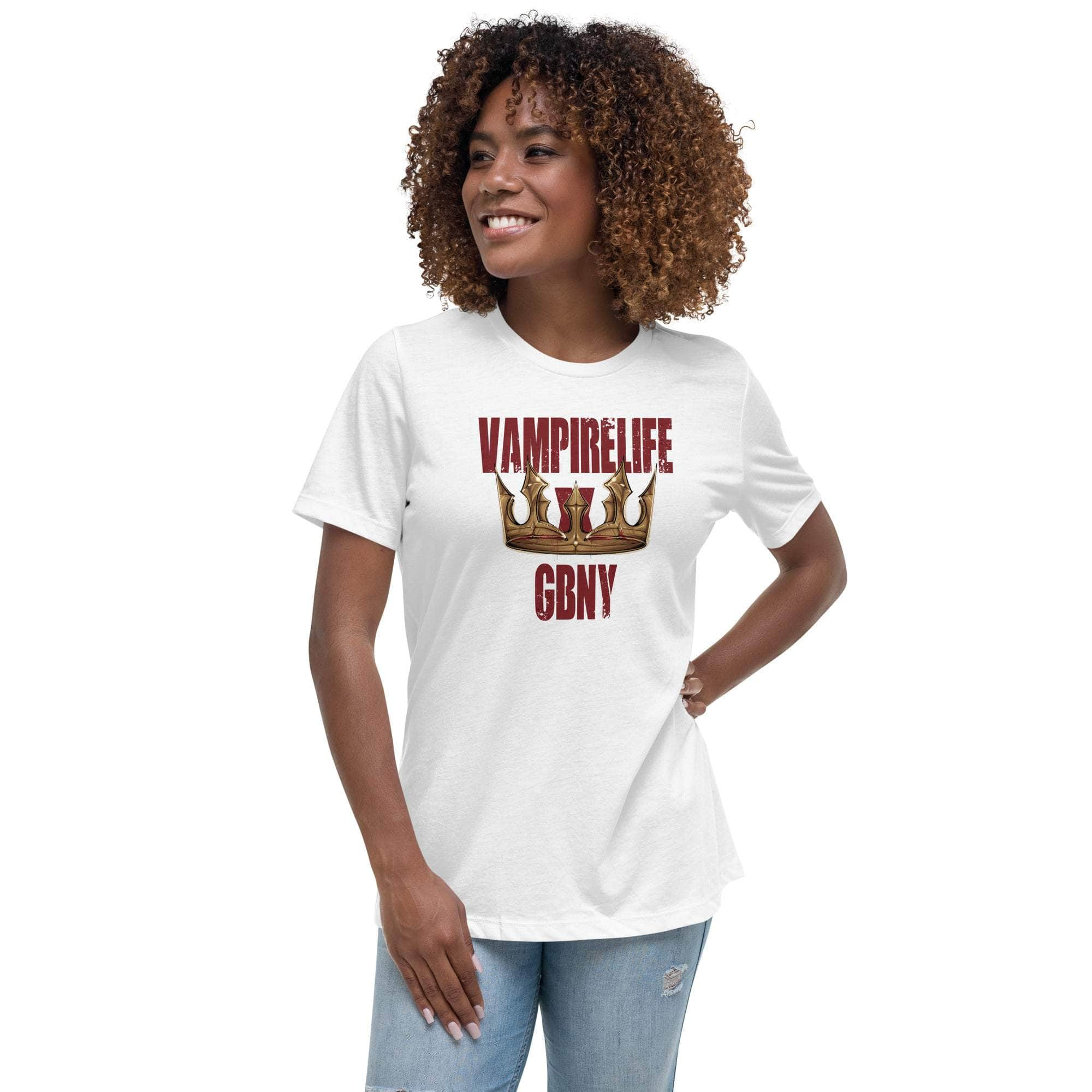 GBNY White / S Vamp Life x GBNY Land To Empire T-Shirt - Women's 2946489_10252