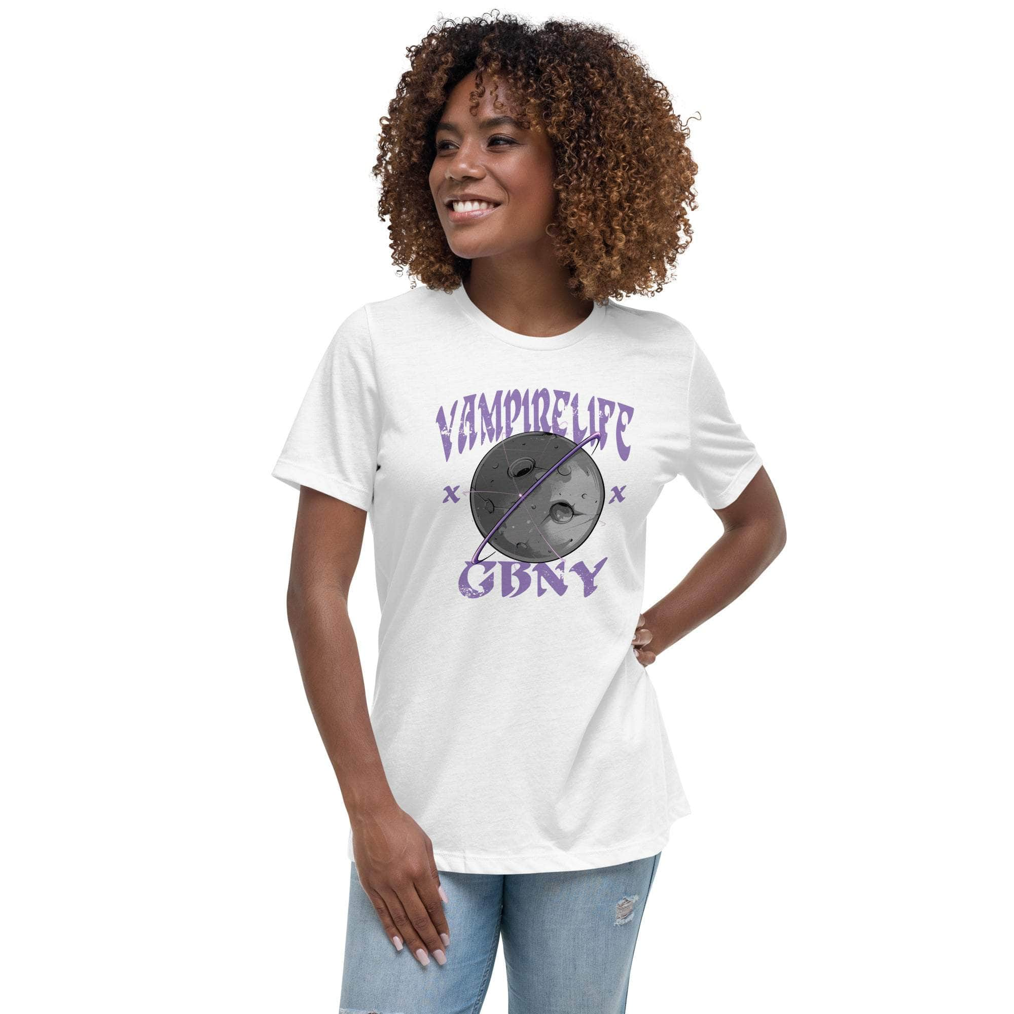 GBNY White / S Vamp Life x GBNY Meteor T-Shirt - Women's 4626164_10252