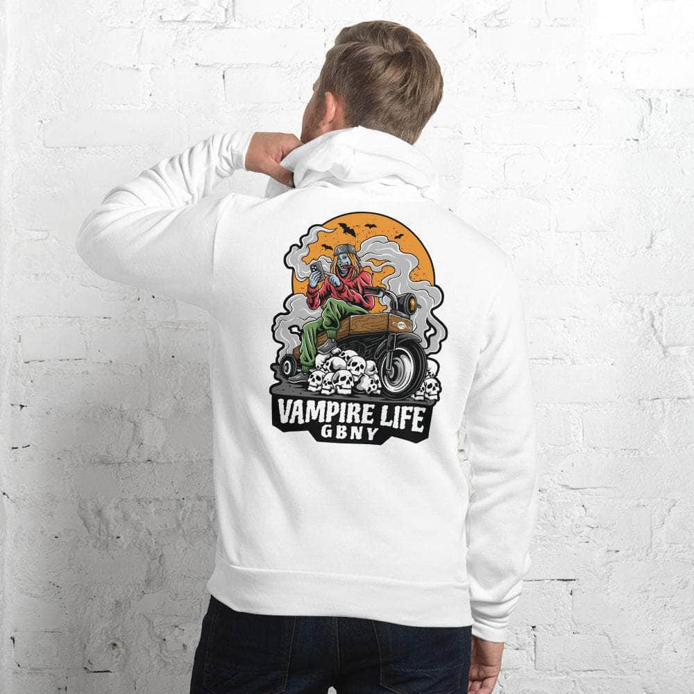 GBNY White / S Vamp Life X GBNY "Modern Vamp" Super Soft Hoodie - Men's 6687244_9221