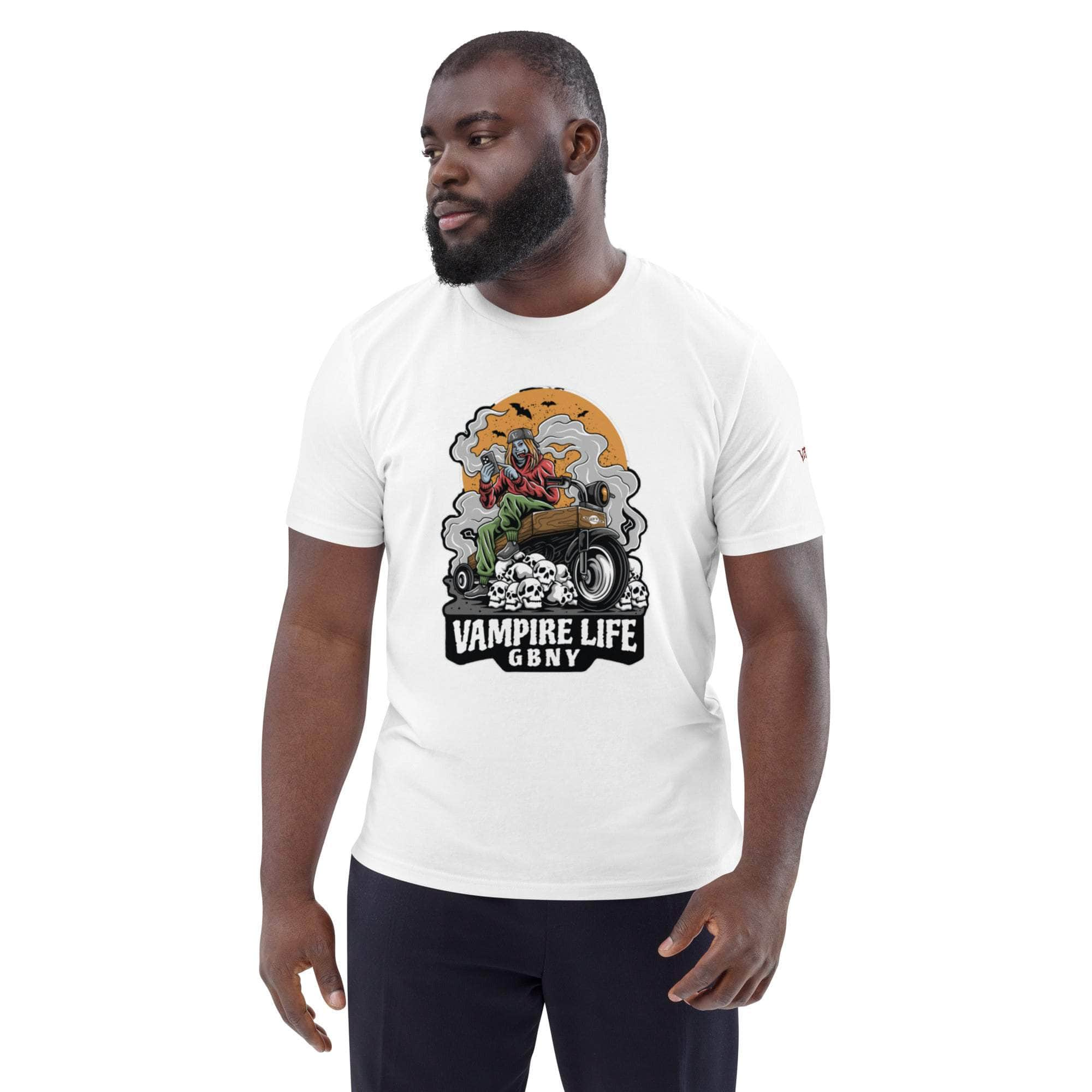 GBNY White / S Vamp Life x GBNY Skull Smoky Rider Tee - Men's 9983194_11864