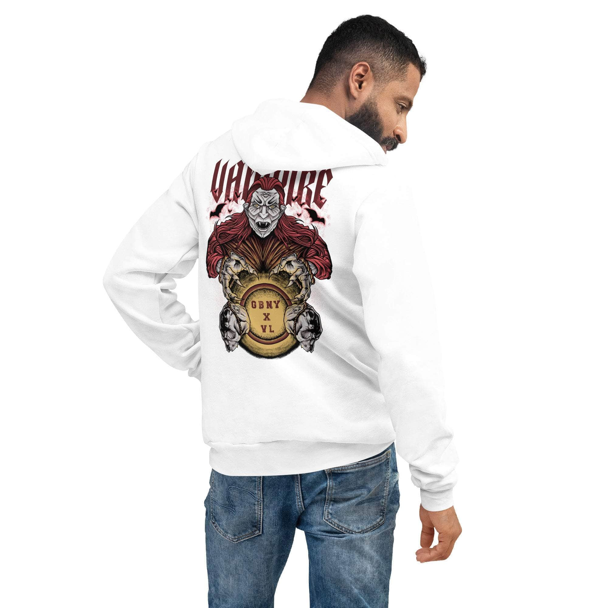 GBNY White / S Vamp Life X GBNY "Vamp Empire" Super Soft Hoodie - Men's 3800207_9221